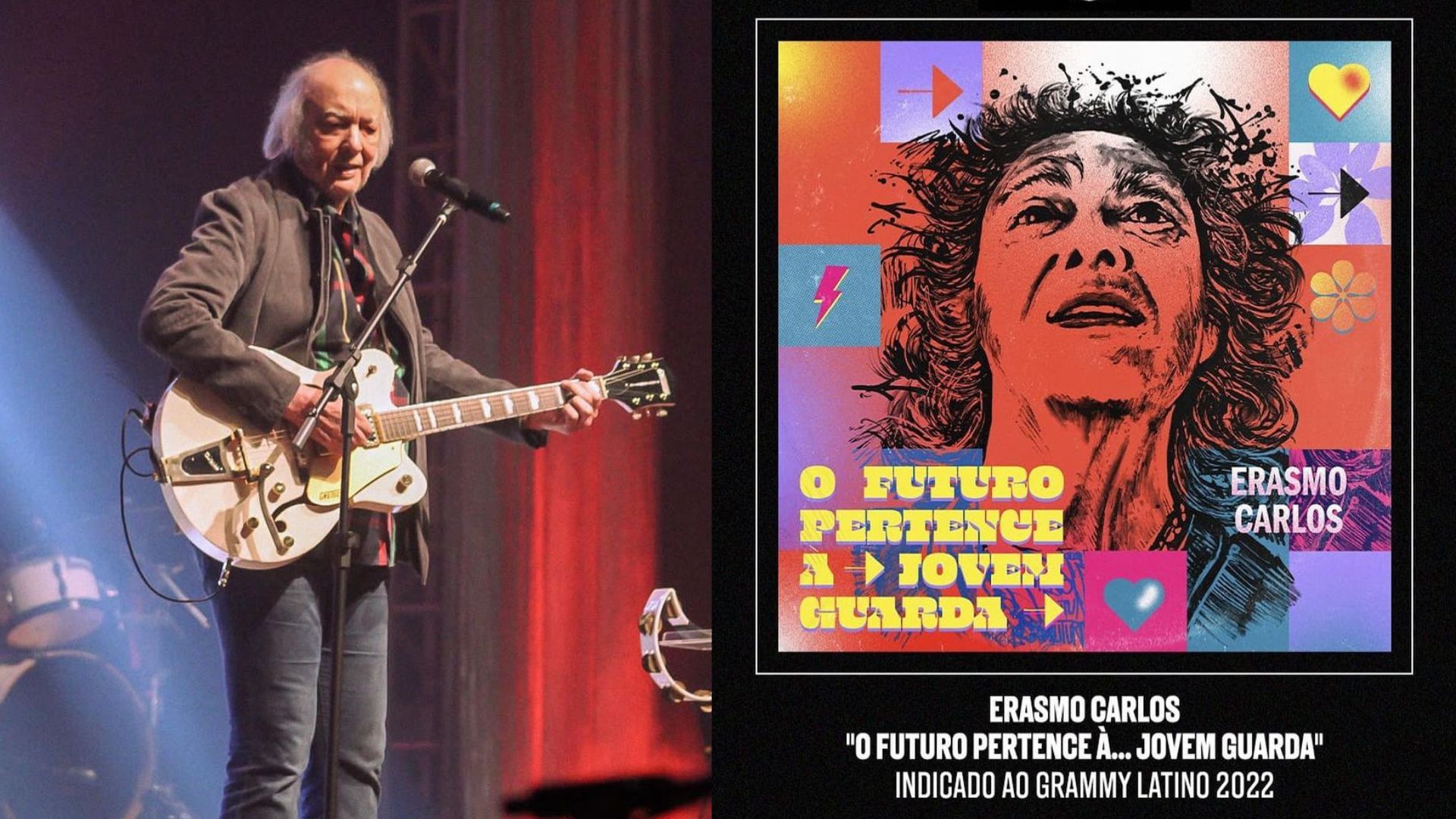 Você sabia que Erasmo Carlos ganhou um prêmio no Grammy Latino de 2022?