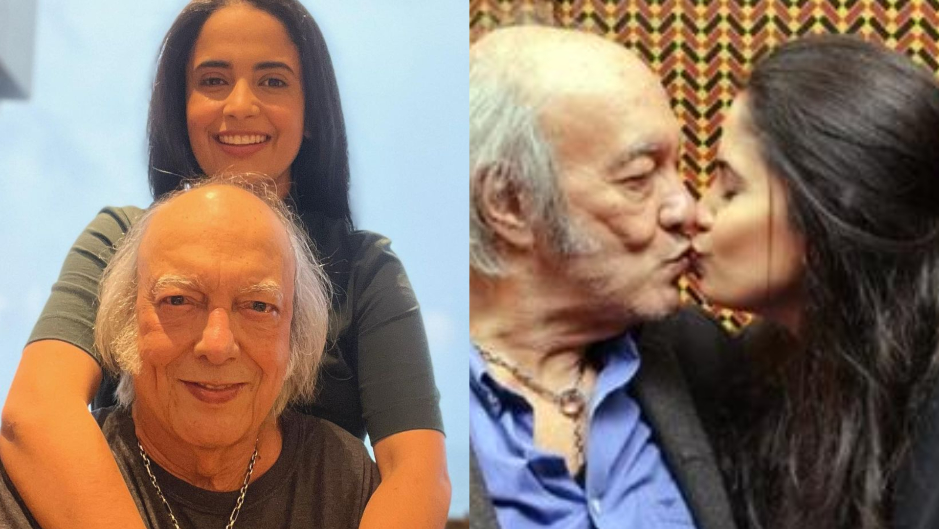 Viúva conta que Erasmo Carlos morreu em seus braços e desabafa: ”Não era sua hora”