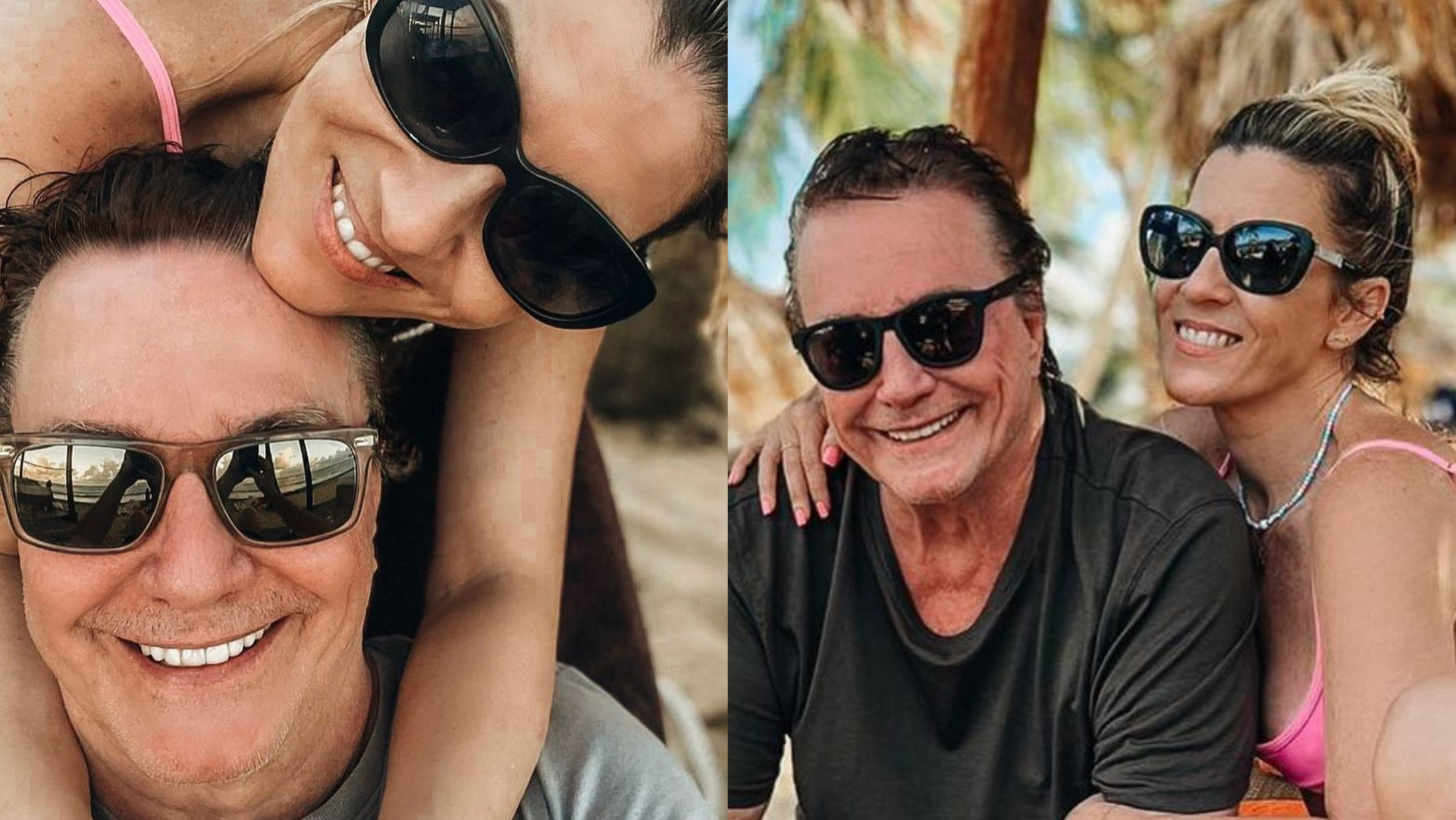 Fábio Jr. curte viagem romântica com a mulher em Punta Cana: ”Play nas comemorações”