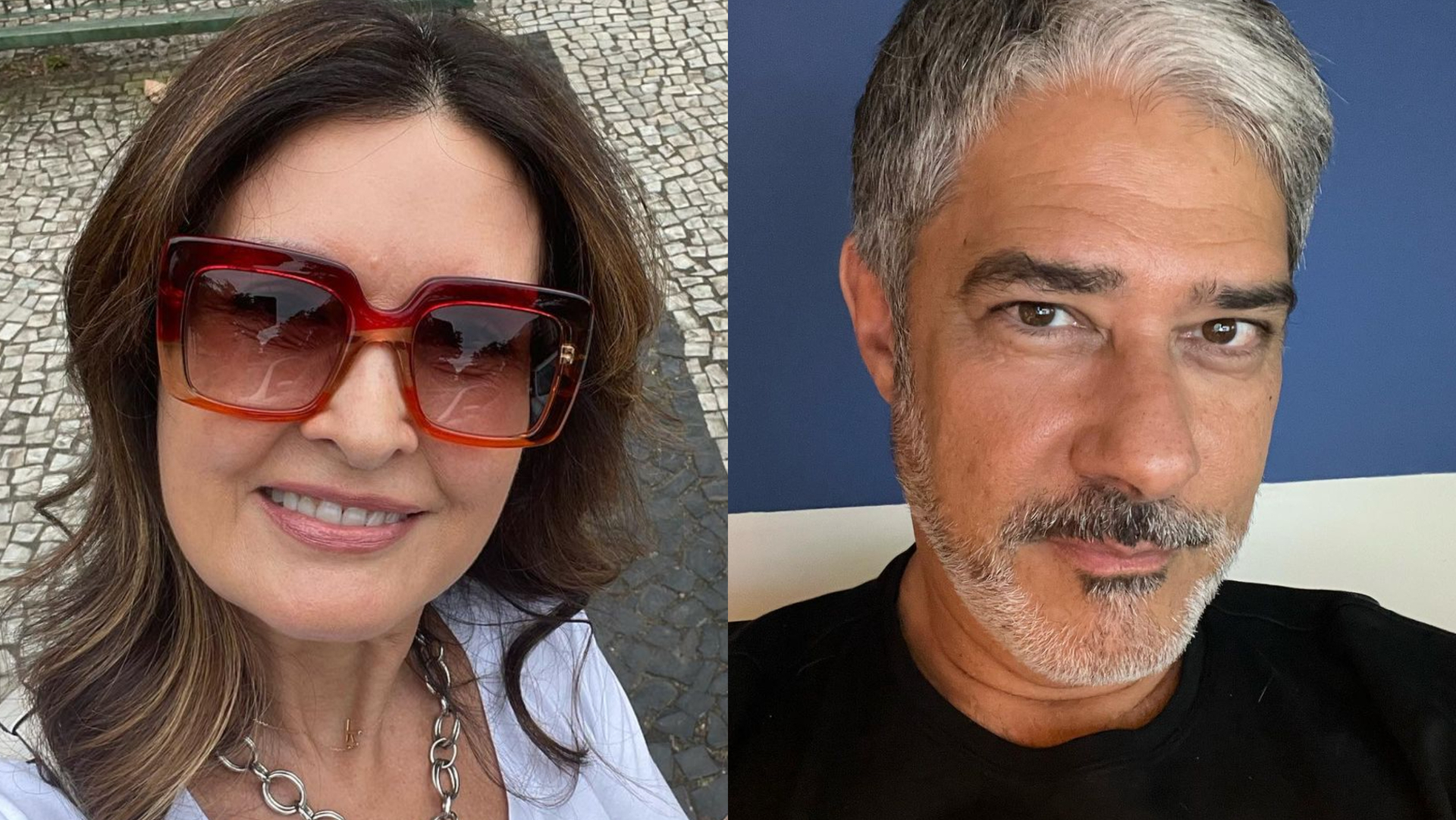 Fátima Bernardes fala sobre relação com o ex-marido, William Bonner: ”Tão natural”