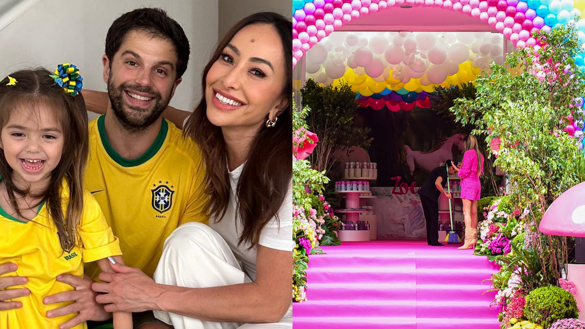 Filha de Sabrina Sato e Duda Nagle ganha festa luxuosa em seu aniversário de 4 anos; veja os detalhes