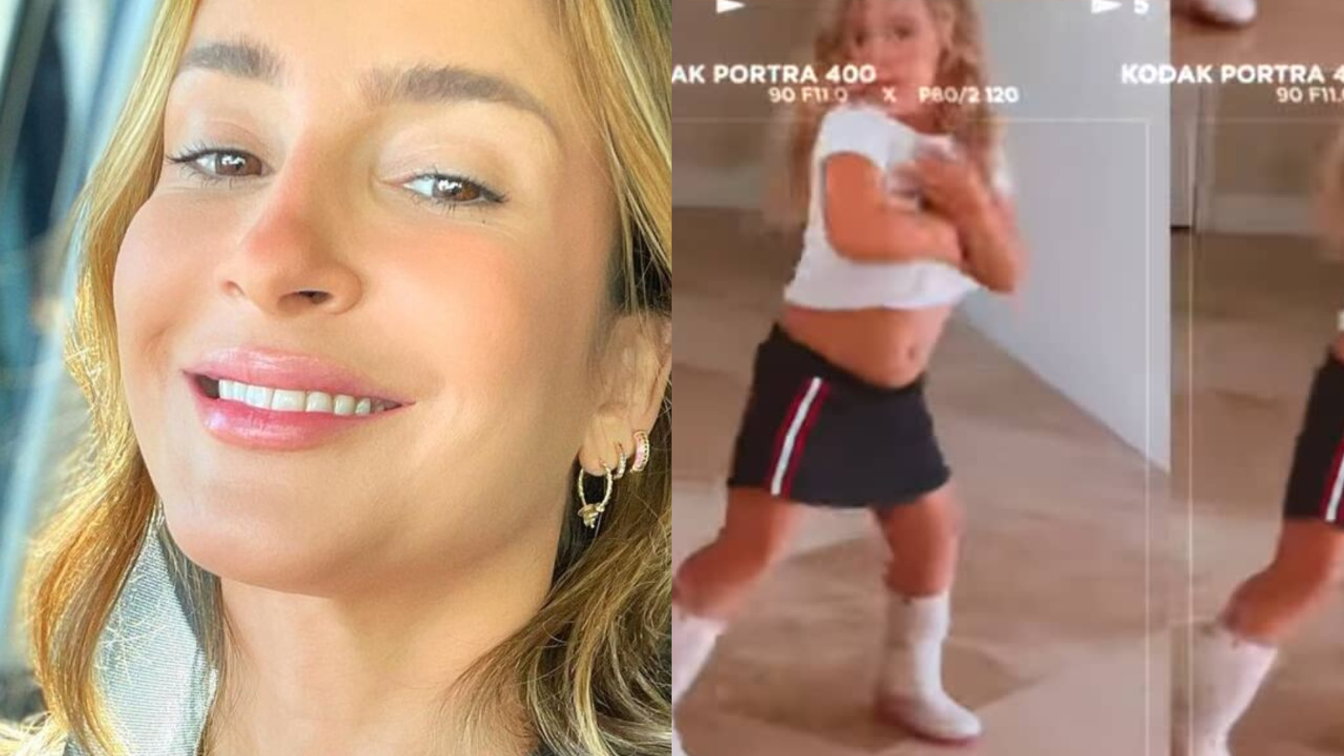 Filha de Claudia Leitte surge toda estilosa dançando e choca com gingado: ”Se empolgou”