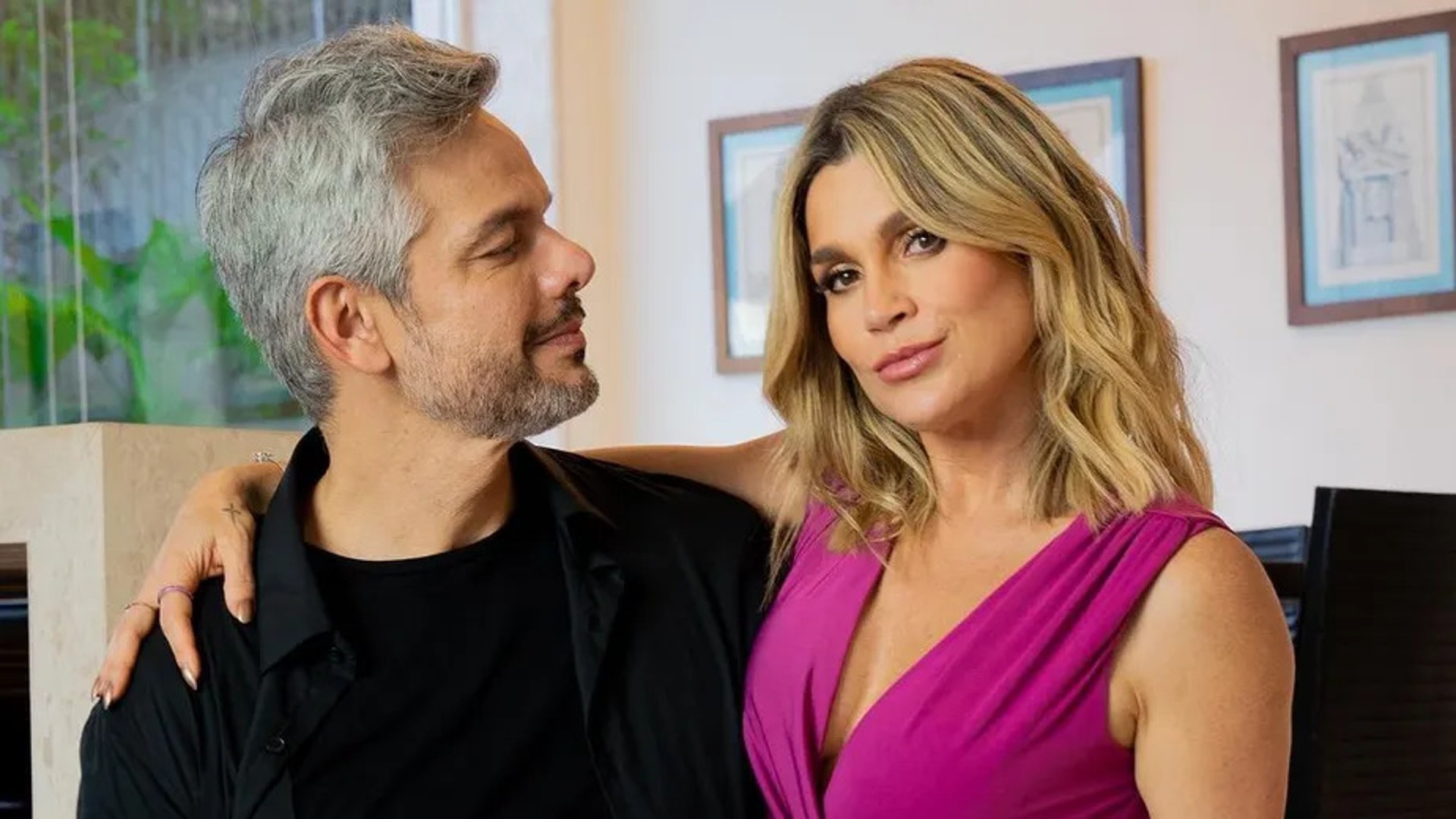 Flávia Alessandra e Otaviano Costa surgem deslumbrantes em novas fotos