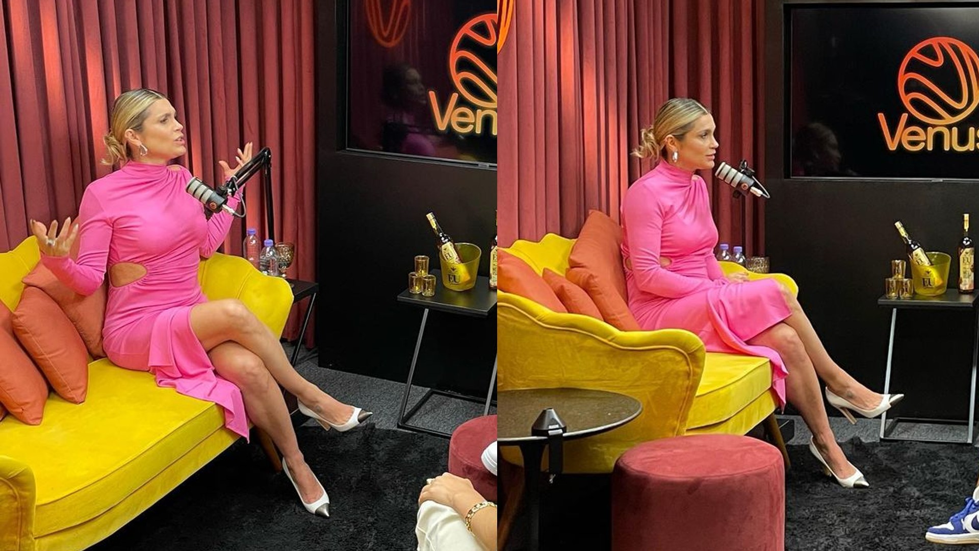 Flávia Alessandra revelou um perrengue que passou enquanto gravava com ator da Globo