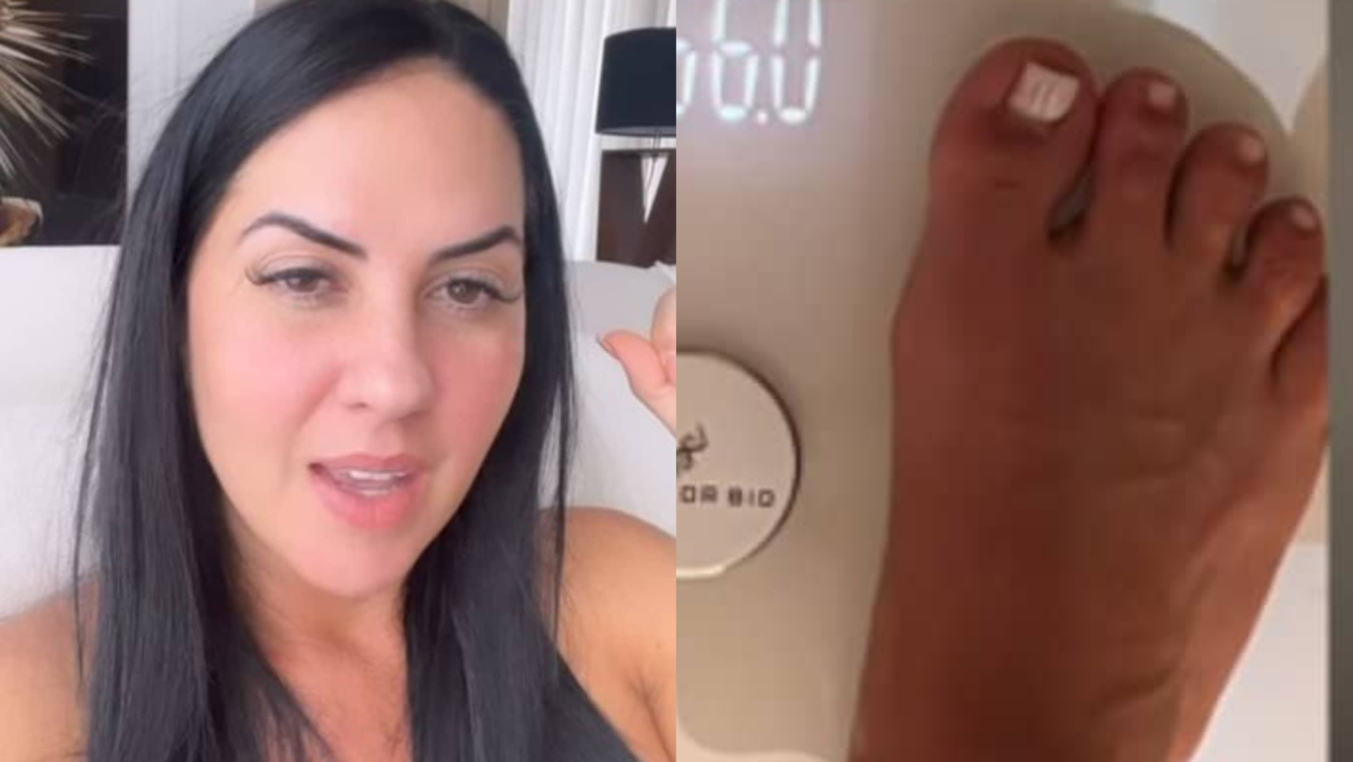 Graciele Lacerda sobe na balança e revela perda de peso em 4 dias: ”Alimentação é tudo”