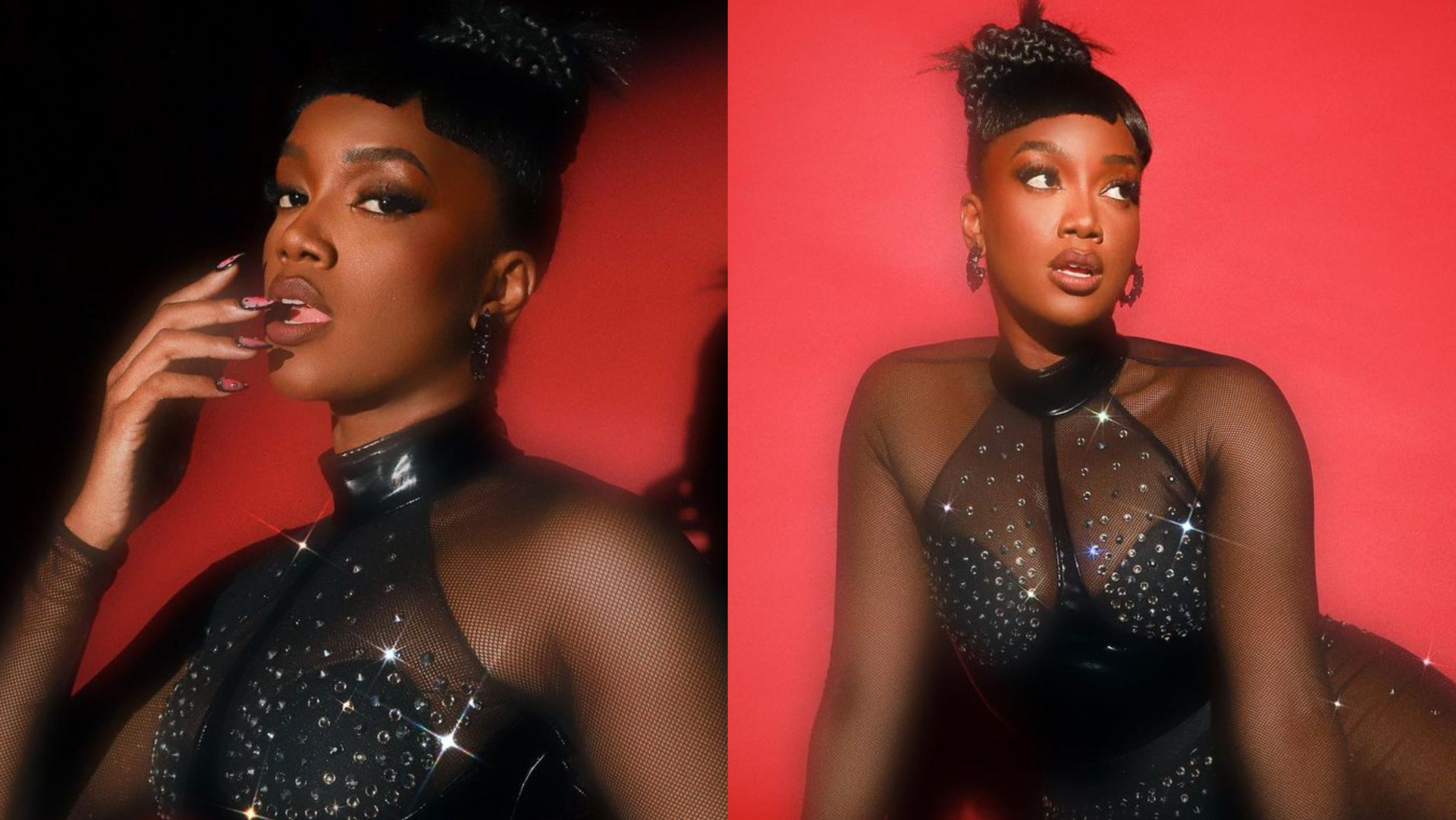 Iza deixa bumbum de fora em look transparente para estreia do ‘The Voice Brasil’