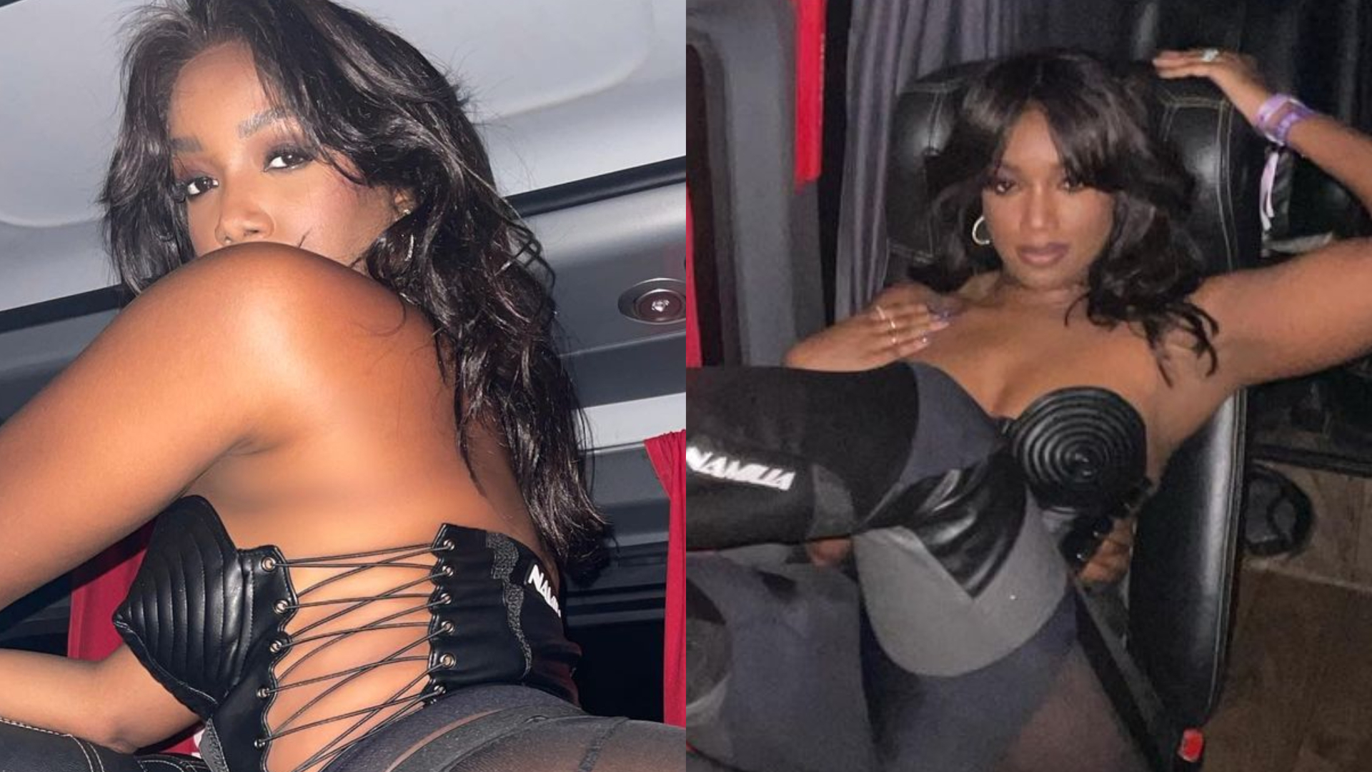 Iza ostenta curvas em look preto transparente e coleciona elogios: ”A maior e mais linda”