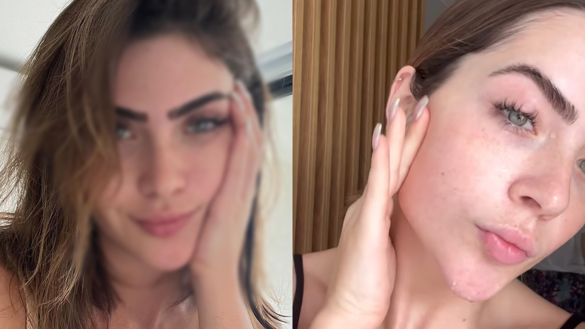 Jade Picon aparece com pele de milhões em registro de um dia de trabalho