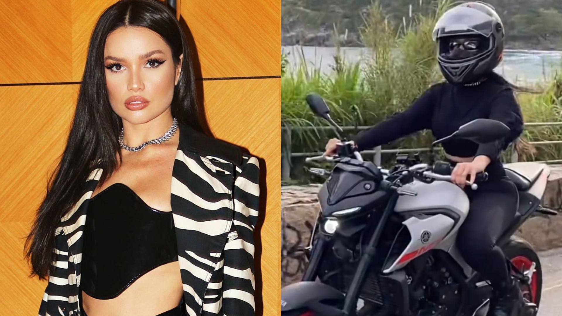 Juliette Freire aparece andando de moto e detalhe chama atenção dos seguidores