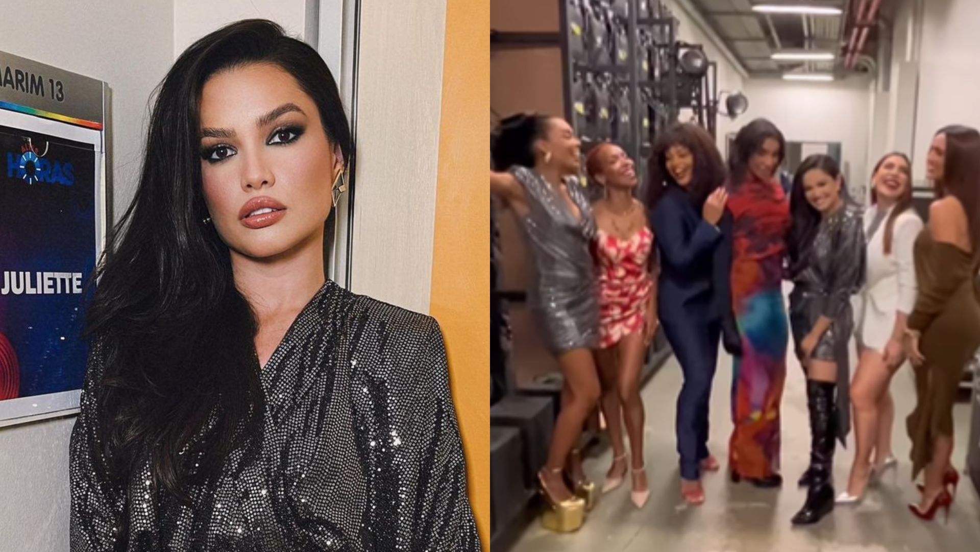 Juliette, Karol Conká, Rafa Kalimann e ex-BBBs se reencontram em gravações do ‘Altas Horas’