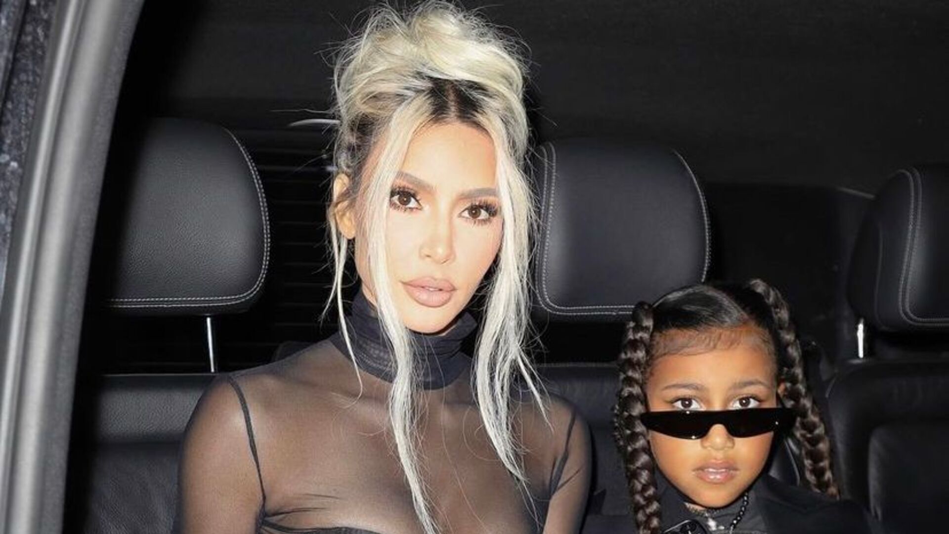 Kim Kardashian revela à filha mais velha como ela foi concebida