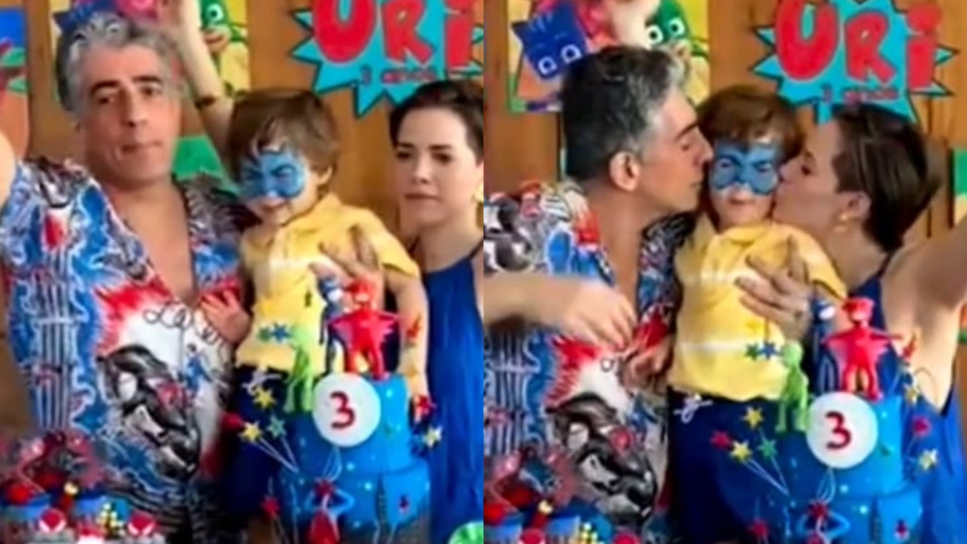 Letícia Colin mostra detalhes da festa de aniversário do filho, Uri