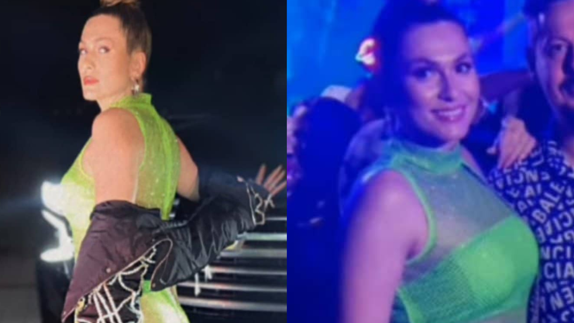 Lívia Andrade deixa bumbum à mostra em vestido transparente para evento com o namorado