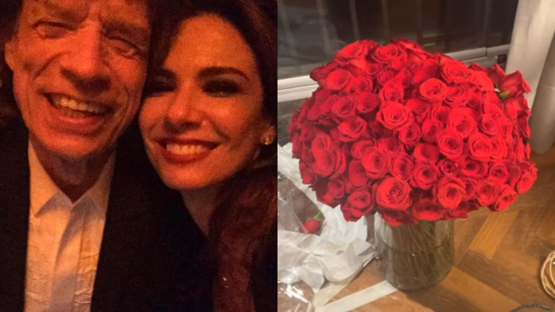 Em seu aniversário, Luciana Gimenez recebe buquê de flores de Mick Jagger
