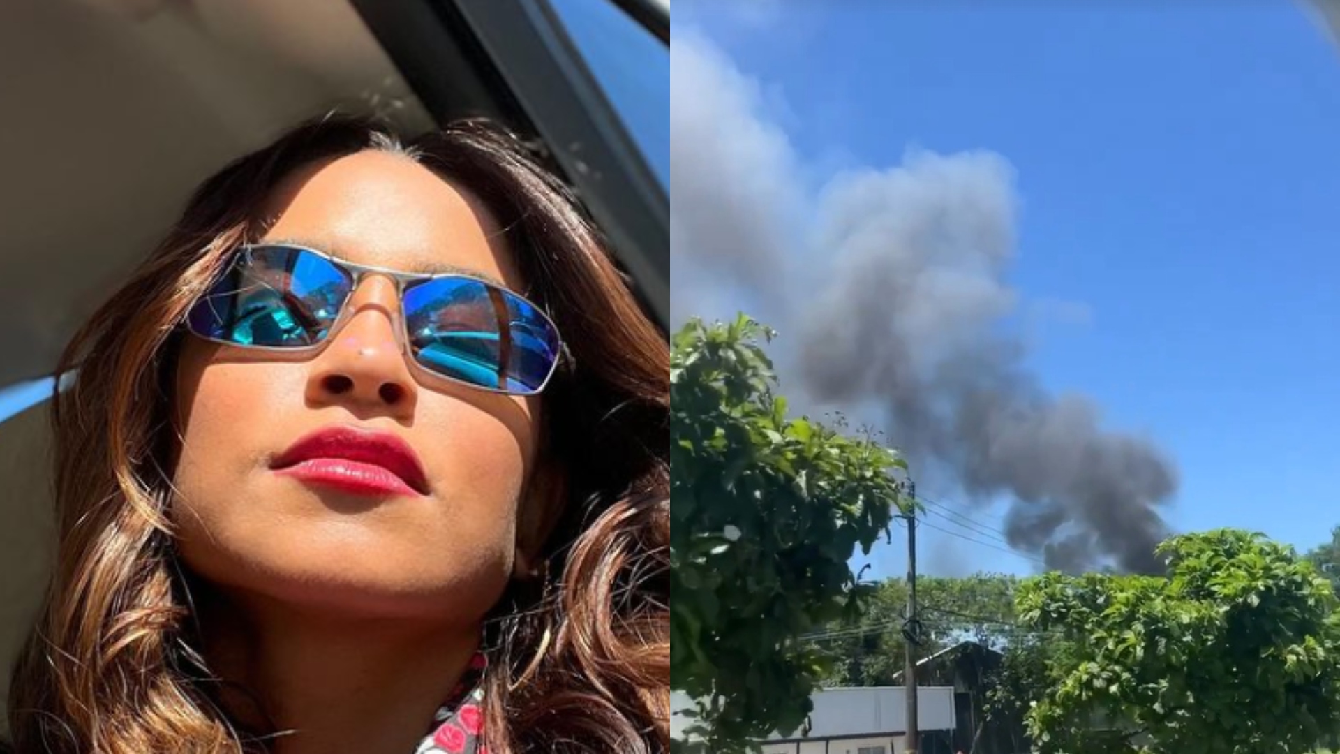 Lucy Alves fala sobre incêndio que aconteceu nos Estúdios Globo: ‘Todos bem’