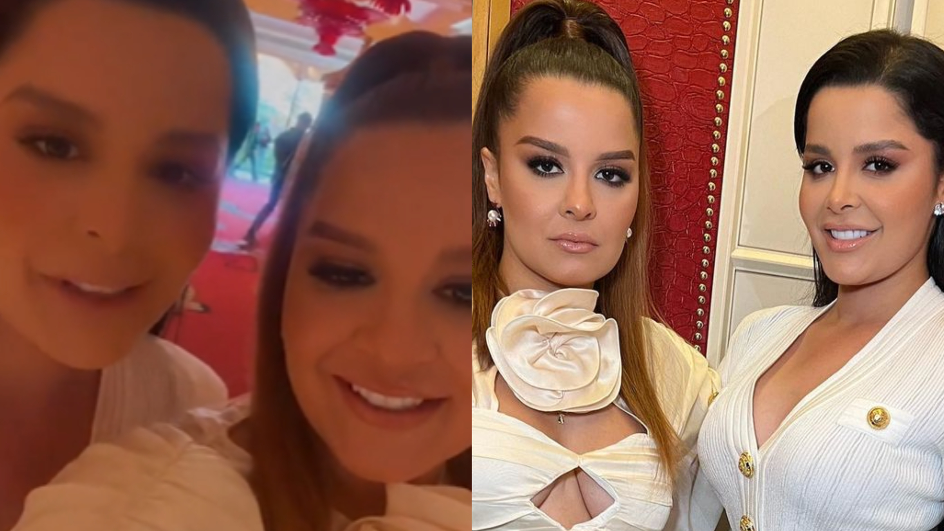 Indicadas ao Grammy, Maiara e Maraisa posam juntas em Las Vegas: ”Simbora viver!”