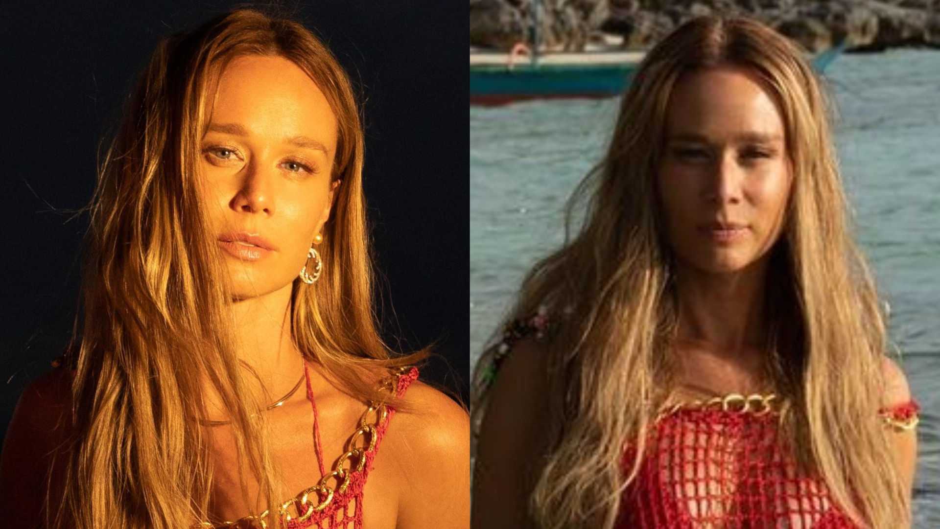 De biquíni de crochê, Mariana Ximenes chama atenção ao exibir corpaço: ”Verdadeira sereia!”