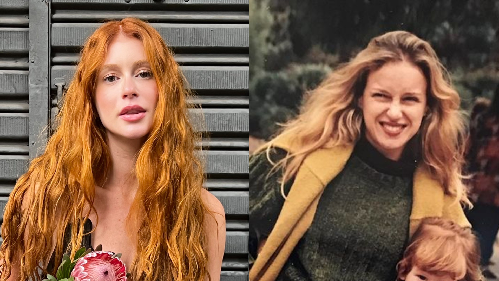 Marina Ruy Barbosa relembra fotos de criança e parabeniza a mãe: ”Não sou nada sem você”