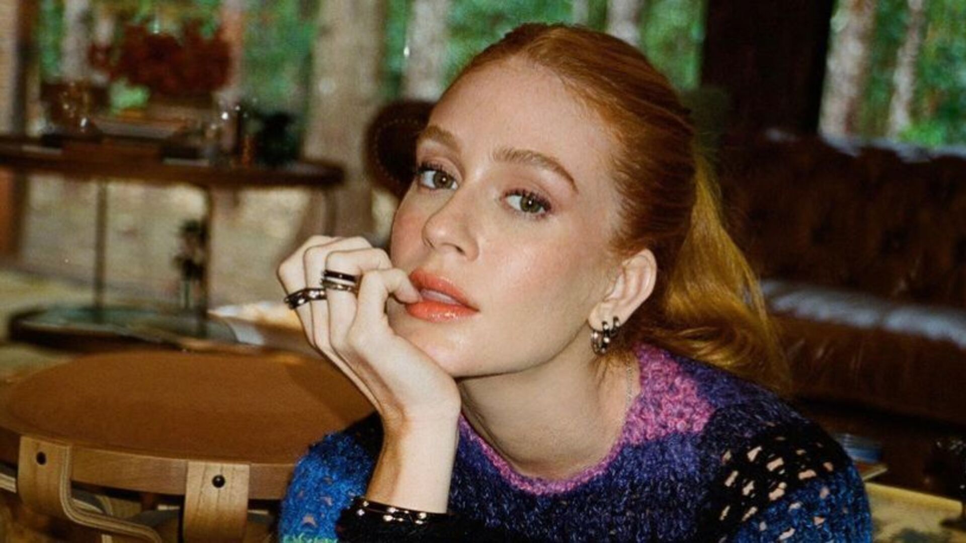Marina Ruy Barbosa esbanja beleza ao surgir com look de tricô e recebe chuva de elogios: “Perfeita”