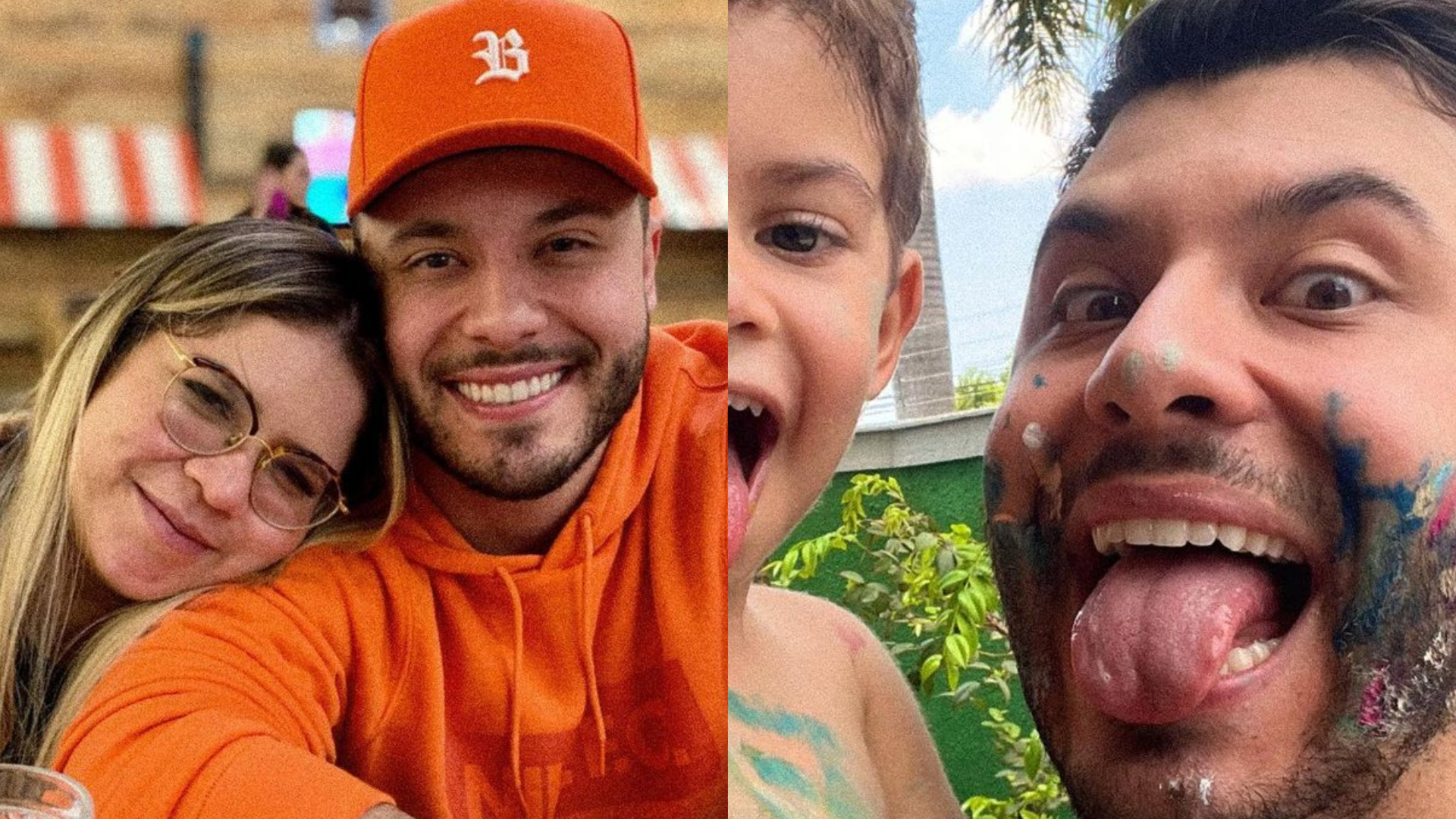 Murilo Huff baba ao postar foto fofa do filho com Marília Mendonça: ”Apaixonado”