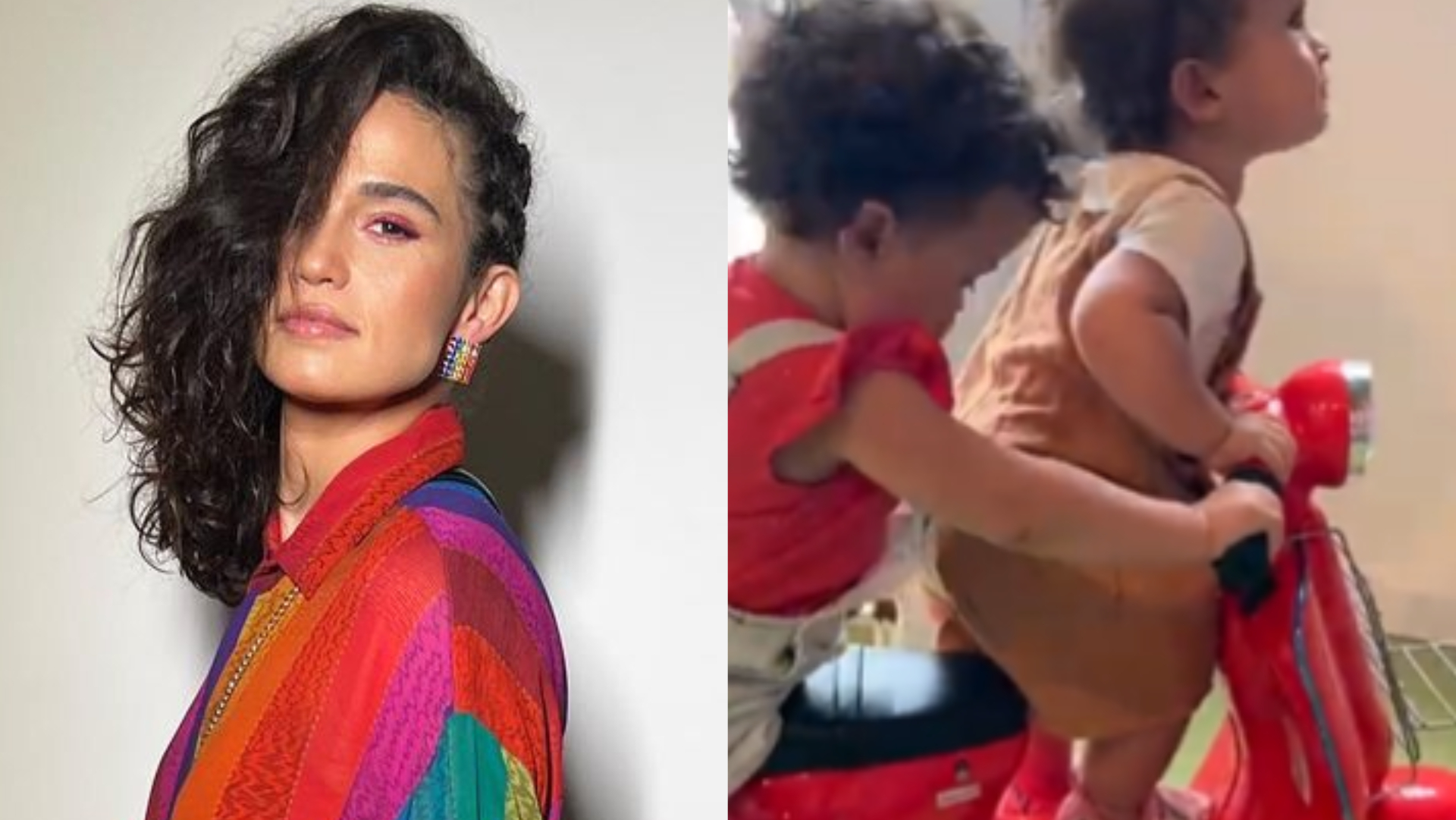 Filhas de Nanda Costa esbanjam fofura em vídeo e web compara: ”Sua cópia”