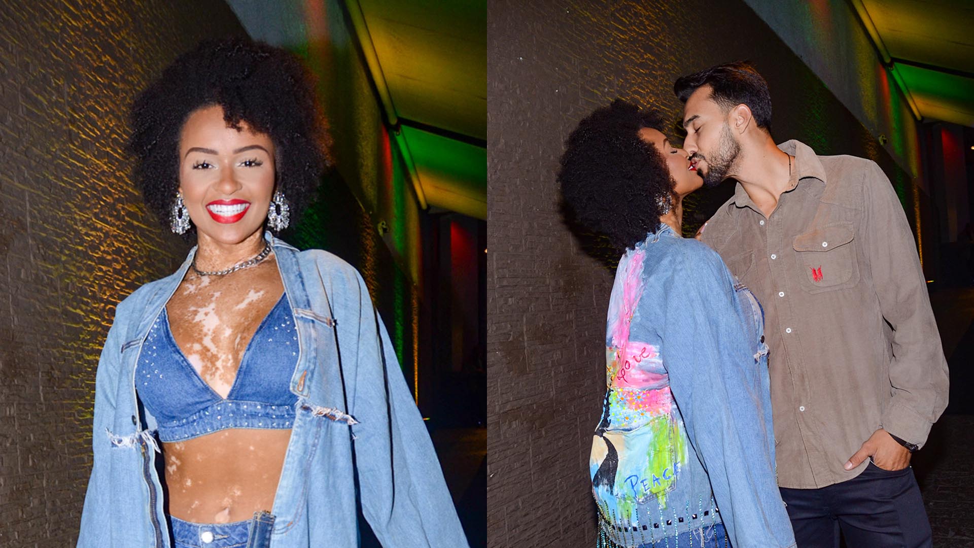 Ex-BBB Natália Deodato faz rara aparição com o namorado bonitão