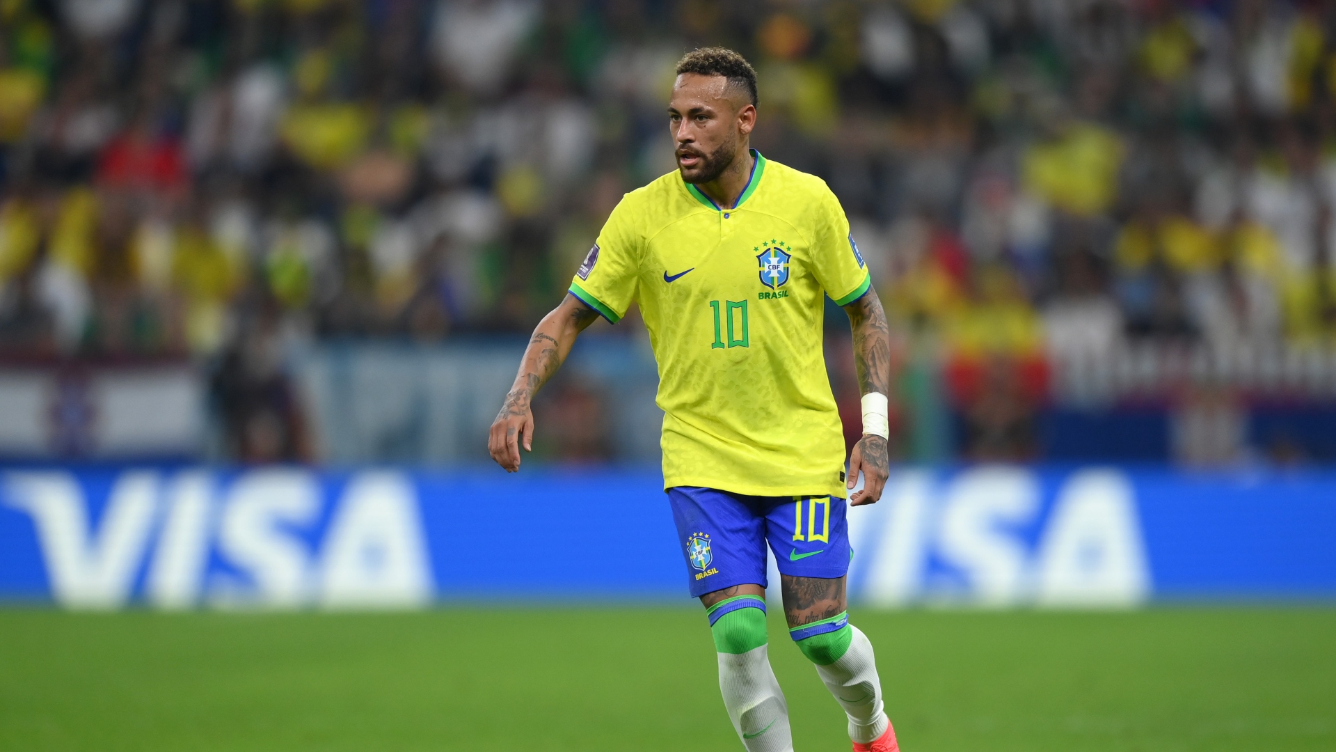 Neymar aparece pela primeira vez após estreia e lesão: ‘Jogo difícil’