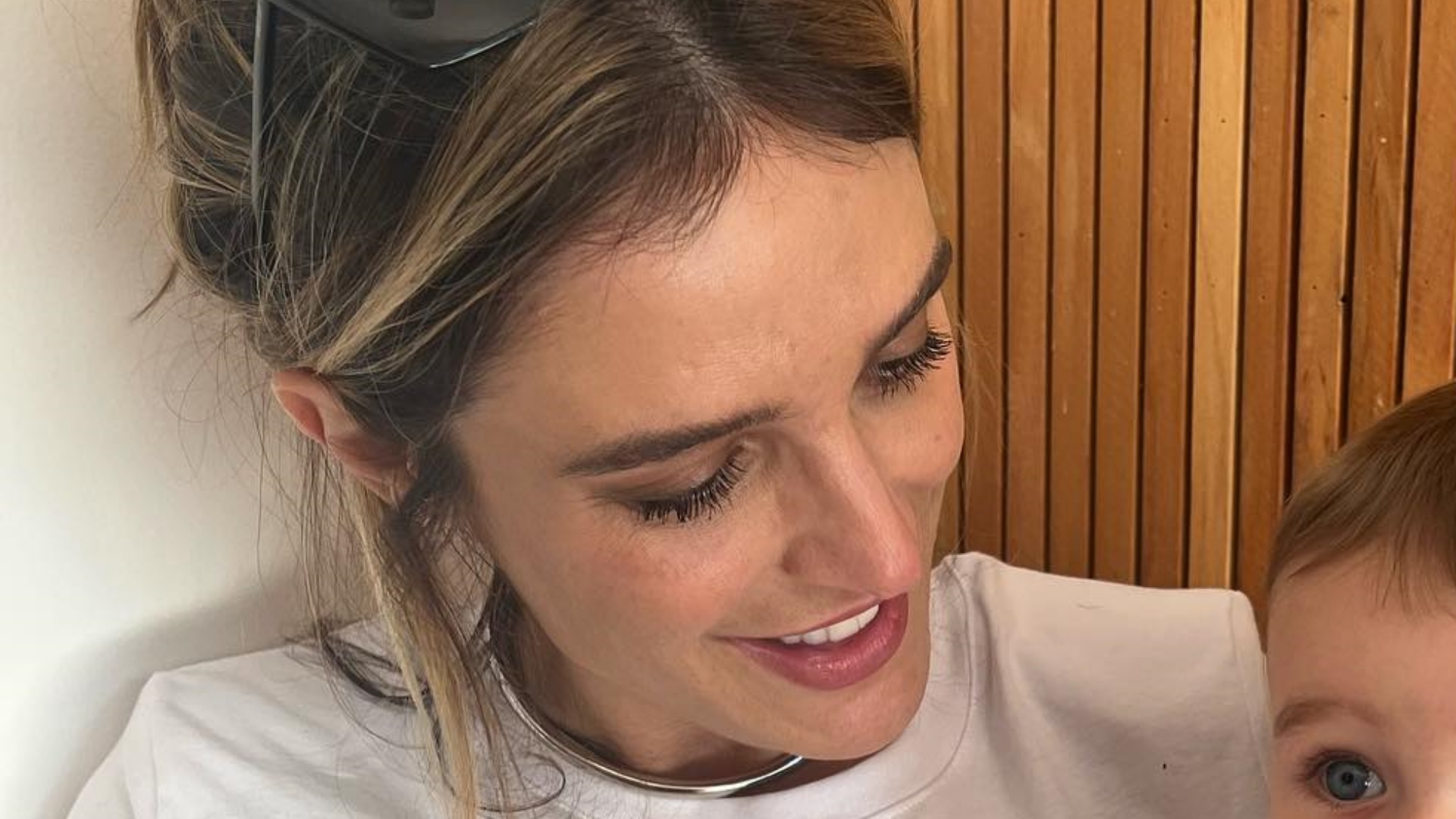 Rafa Brites posta cliques encantadores com o filho caçula, Leon: “Meu bebezão”