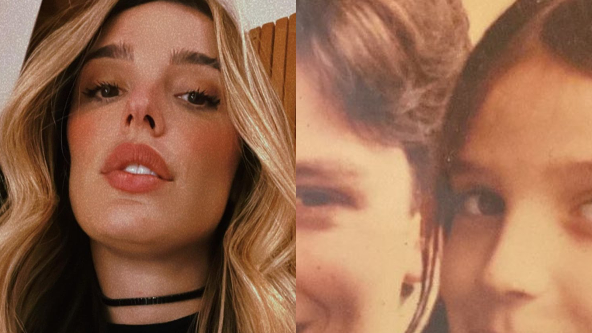 Rafa Brites posta foto antiga e brinca ao se comparar com o filho: ”Não fui apenas hospedeira”