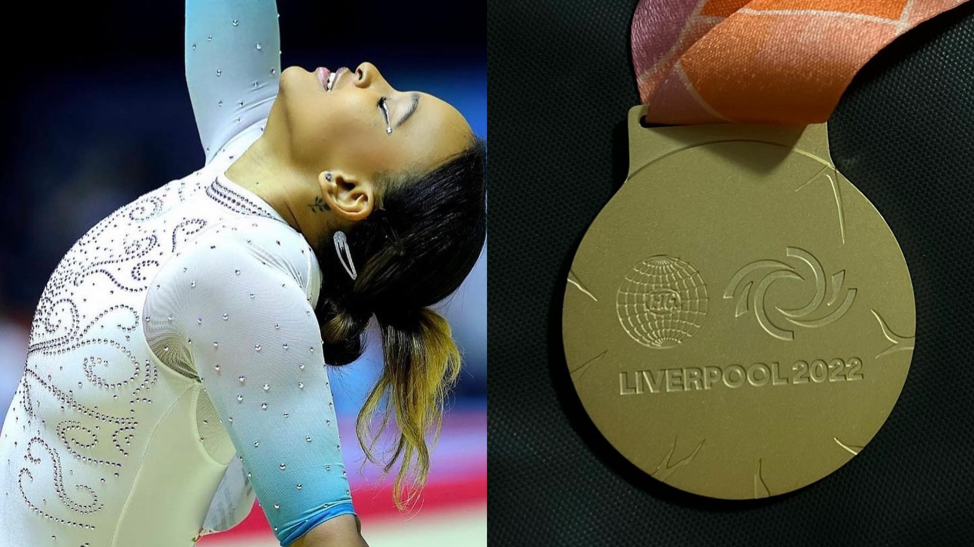 Rebeca Andrade faz agradecimento após conquistar ouro no Mundial de ginástica: “Conseguimos”