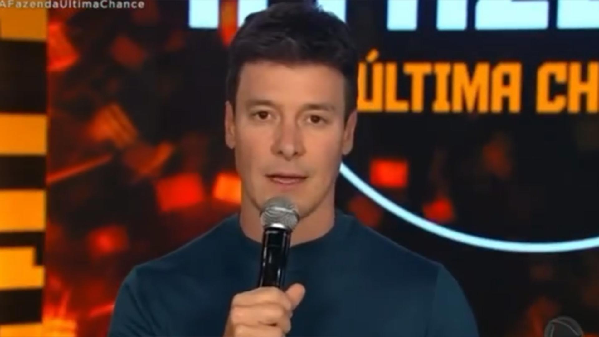 Rodrigo Faro admite erro do seu programa e pede desculpas
