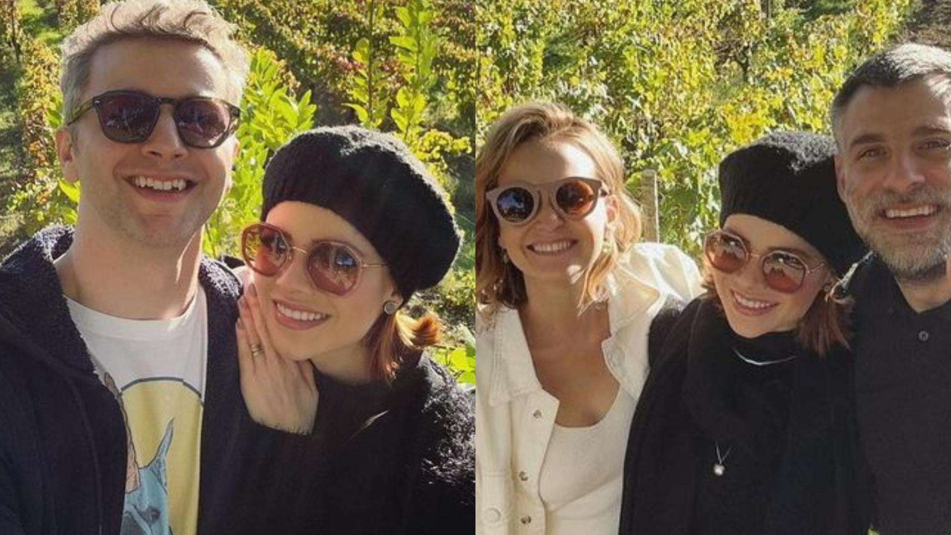 Sandy abre álbum de fotos da viagem de casamento da amiga Fernanda Rodrigues com Raoni Carneiro
