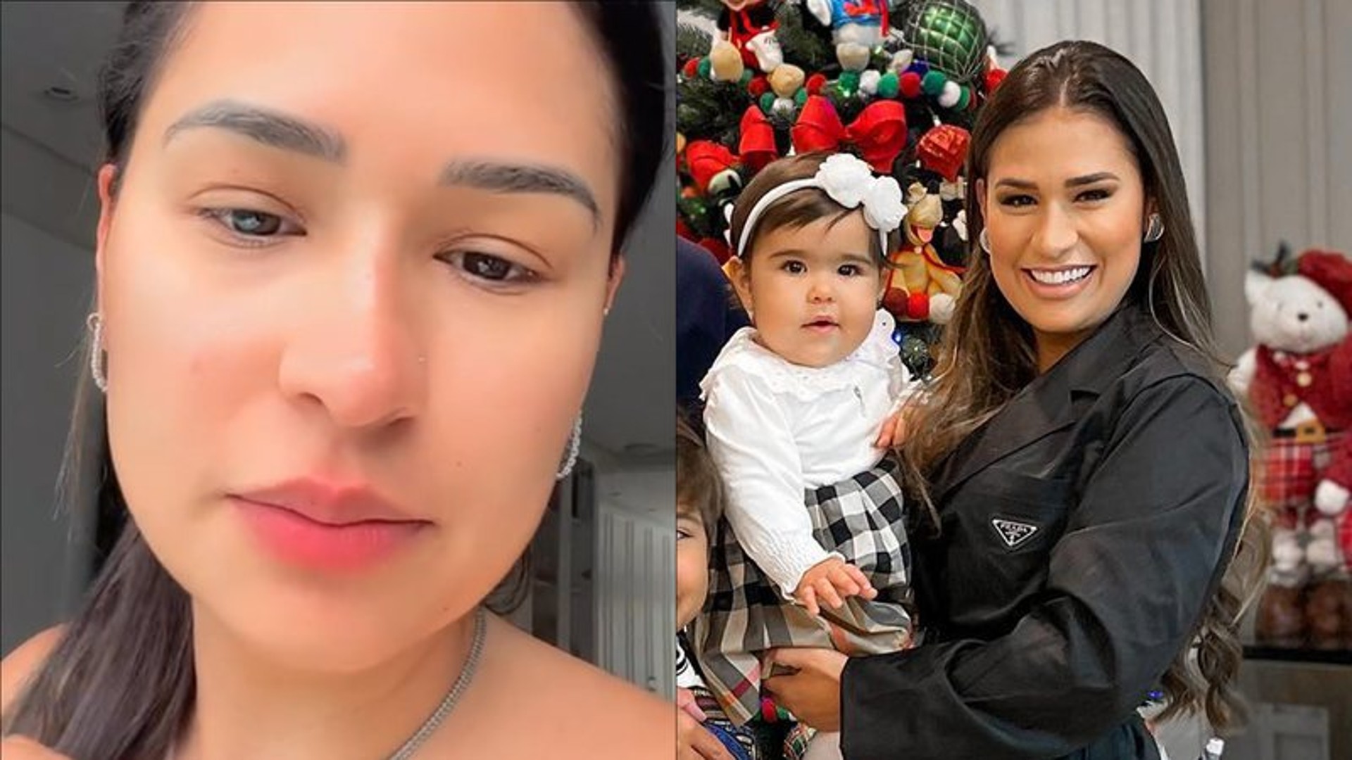 Simone Mendes surge abatida e relata noite tensa com filha doente: “Não dormiu”