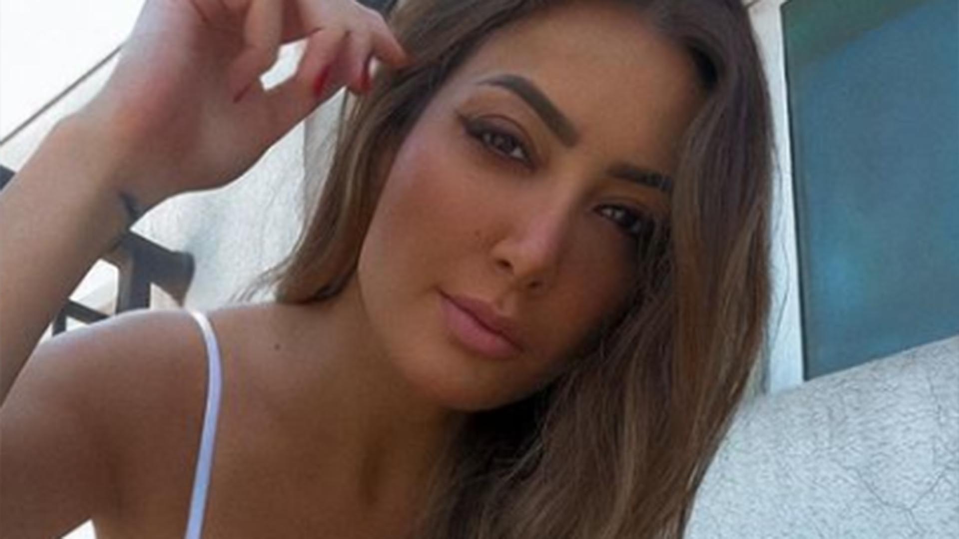 Filha de Fábio Jr exibe o bronzeado impecável ao usar biquíni branco
