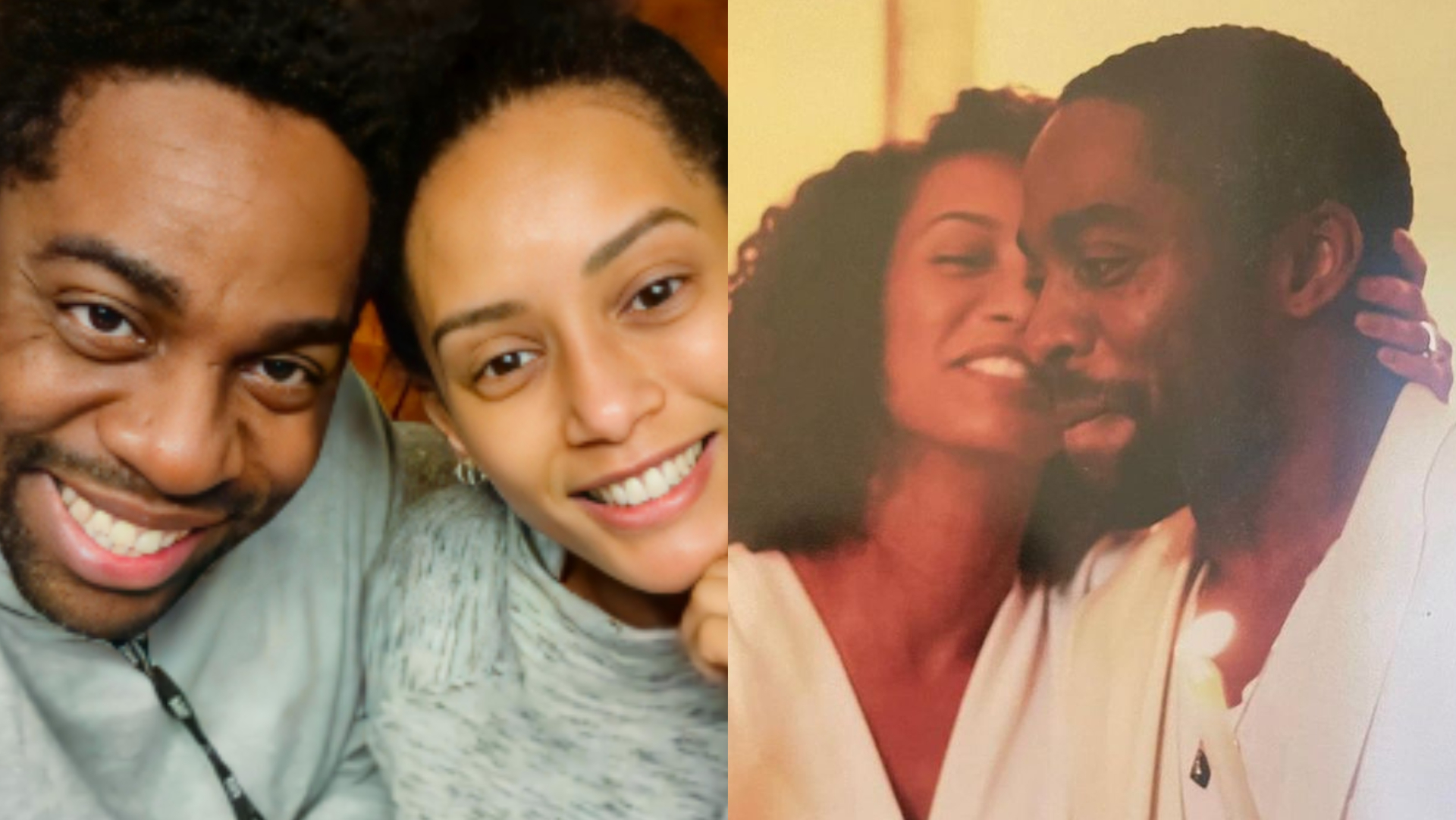 Taís Araujo relembra foto com Lázaro Ramos no batizado dos filhos: ”Não acredito que tava fofocando”