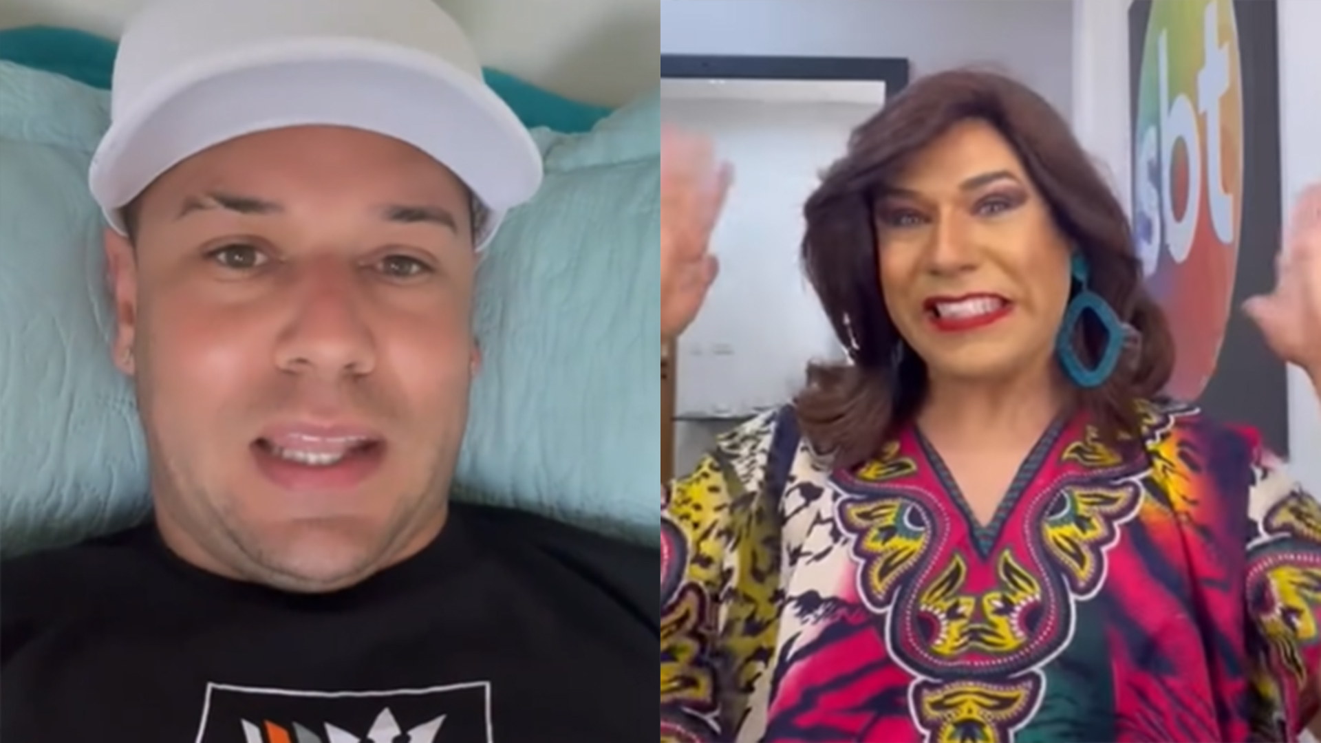 Tiago Barnabé, a Narcisa do Programa Eliana, sofre acidente doméstico e vai ao hospital