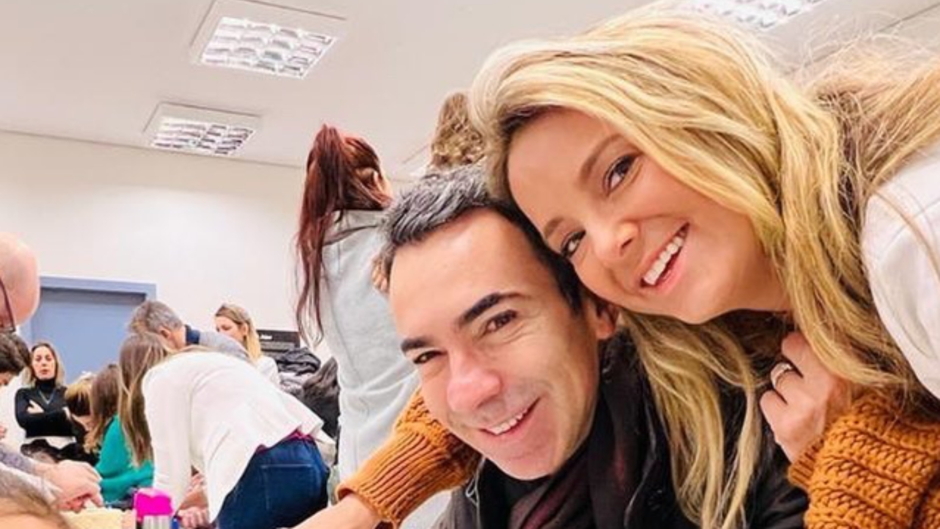 Ticiane Pinheiro fala sobre se relacionar com alguém de outra emissora