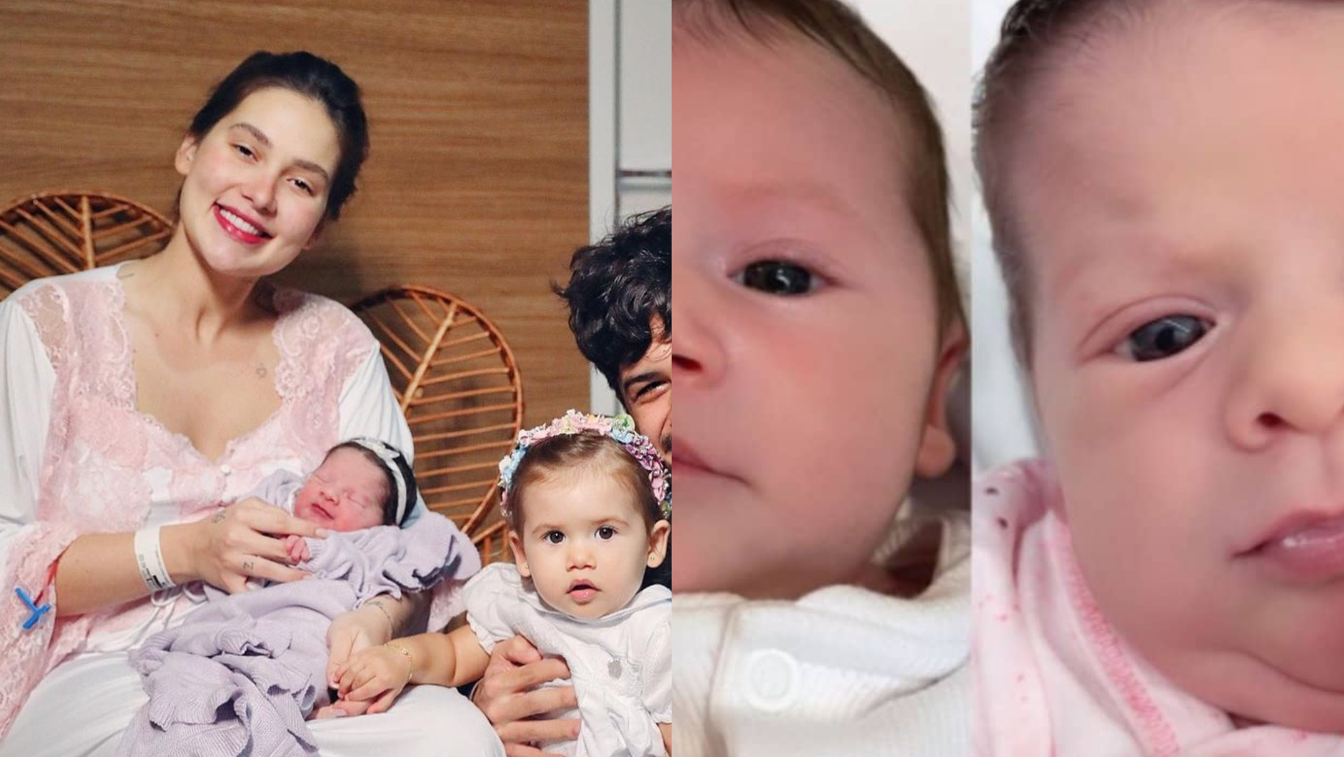 Virgínia Fonseca compara fotos das filhas bebês: ”Nada parecidas”