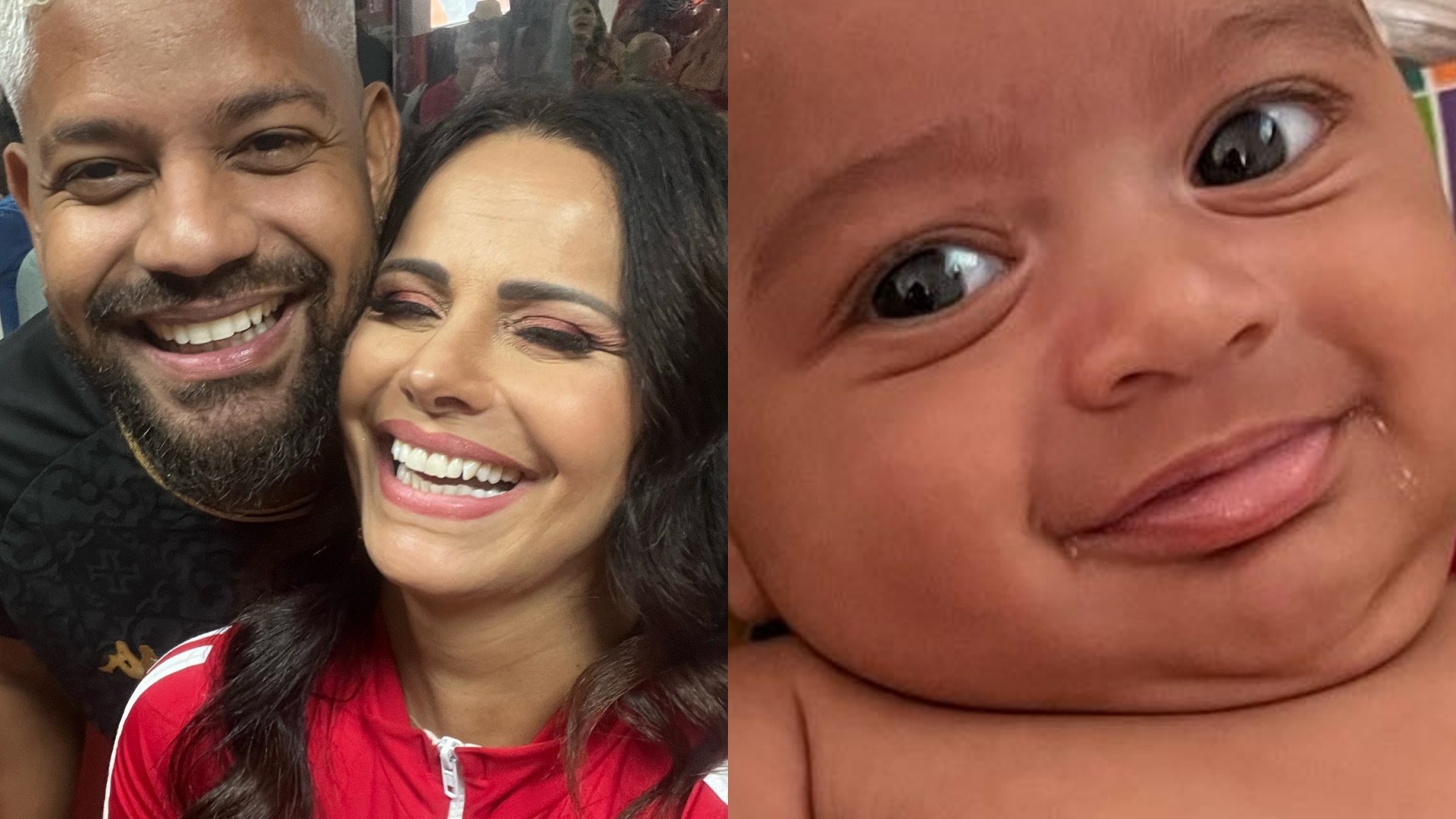 Viviane Araújo posta foto do filho e fãs apontam semelhança com Guilherme Militão: “É o pai purinho”