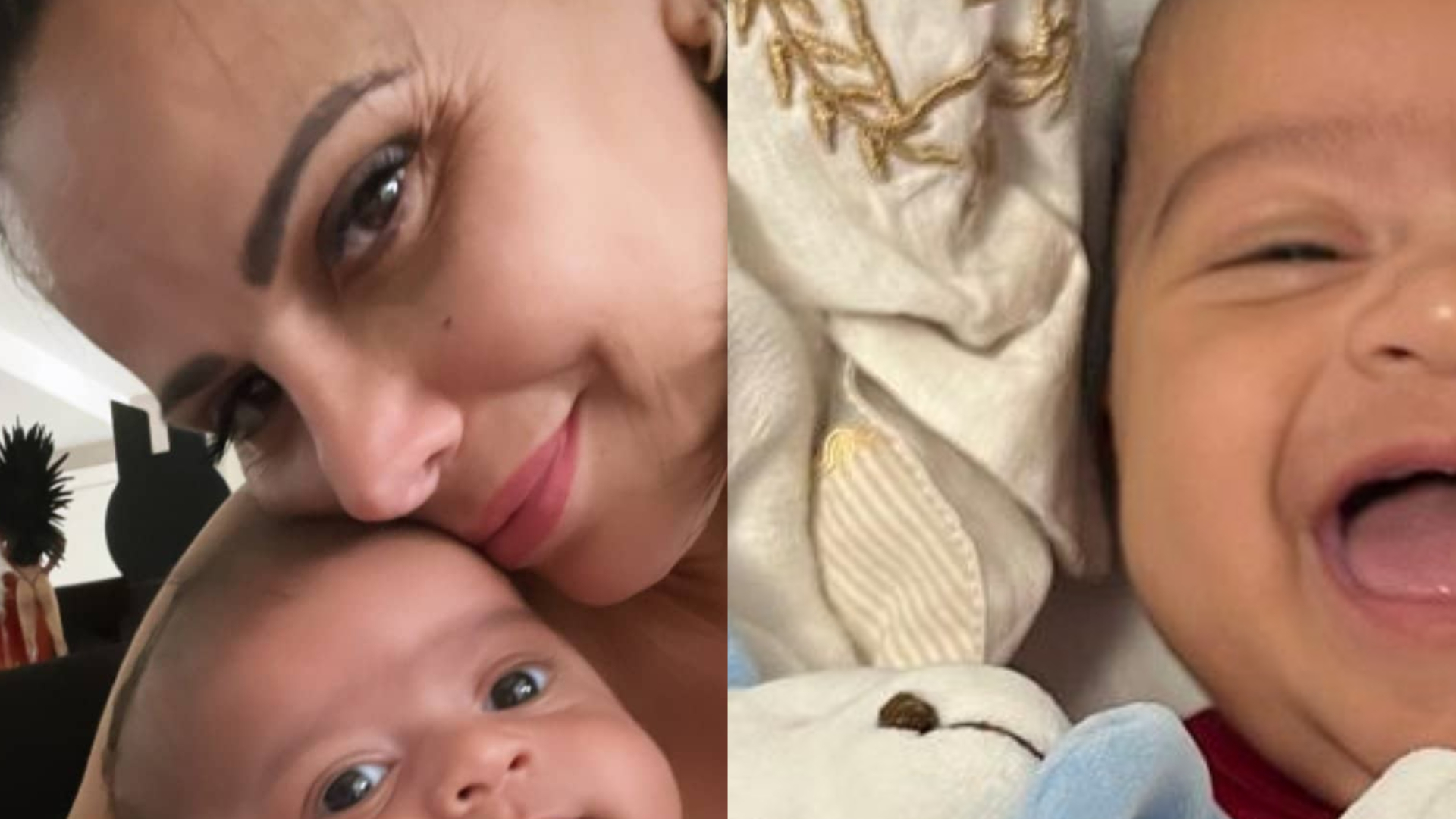 Viviane Araújo mostra reação encantadora do filho ao ouvir sua voz: ”Dá nisso”