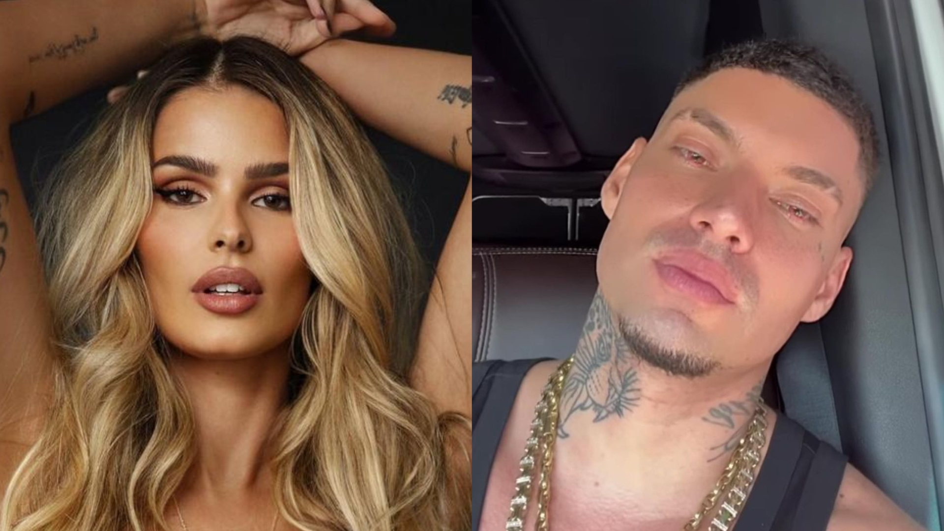 Yasmin Brunet é flagrada com o rapper carioca Filipe Ret