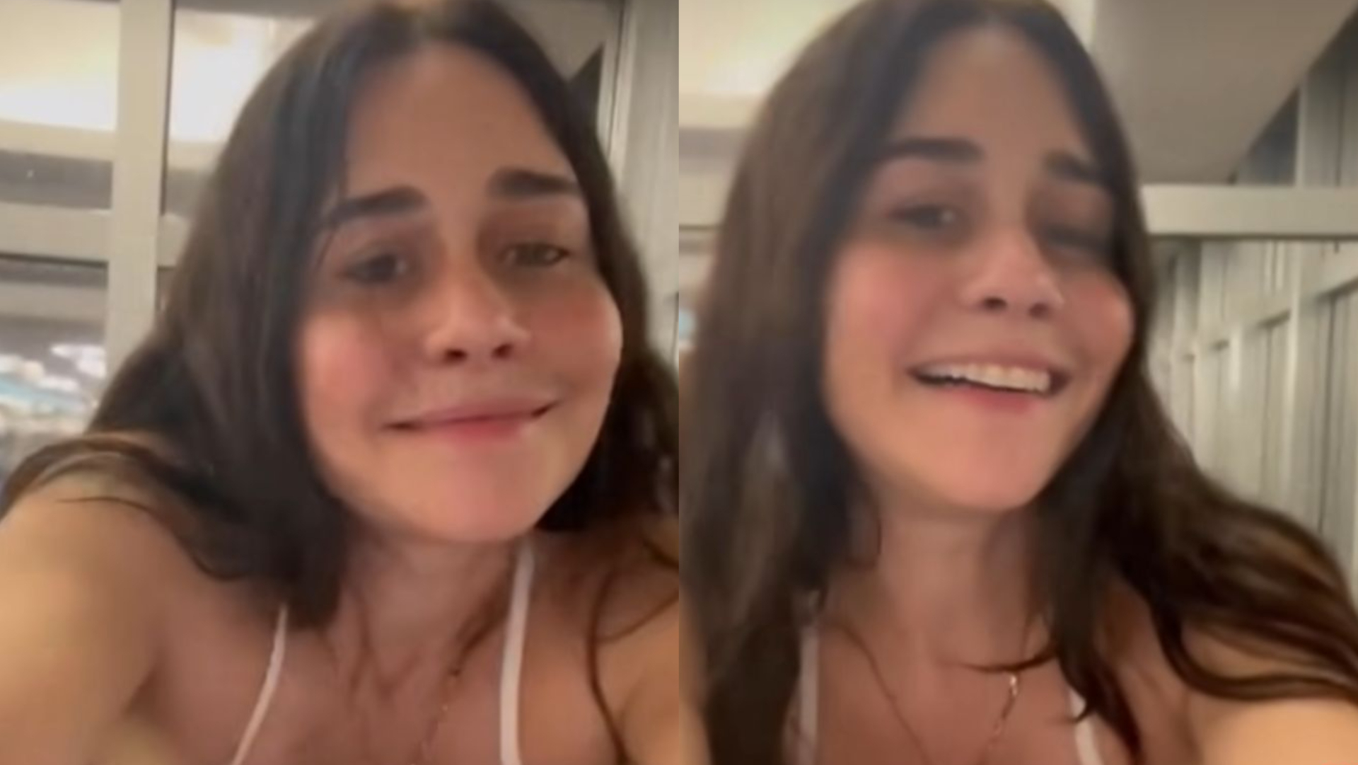 De top e legging, Alessandra Negrini surge treinando e recebe elogios: ”Crush de milhões”