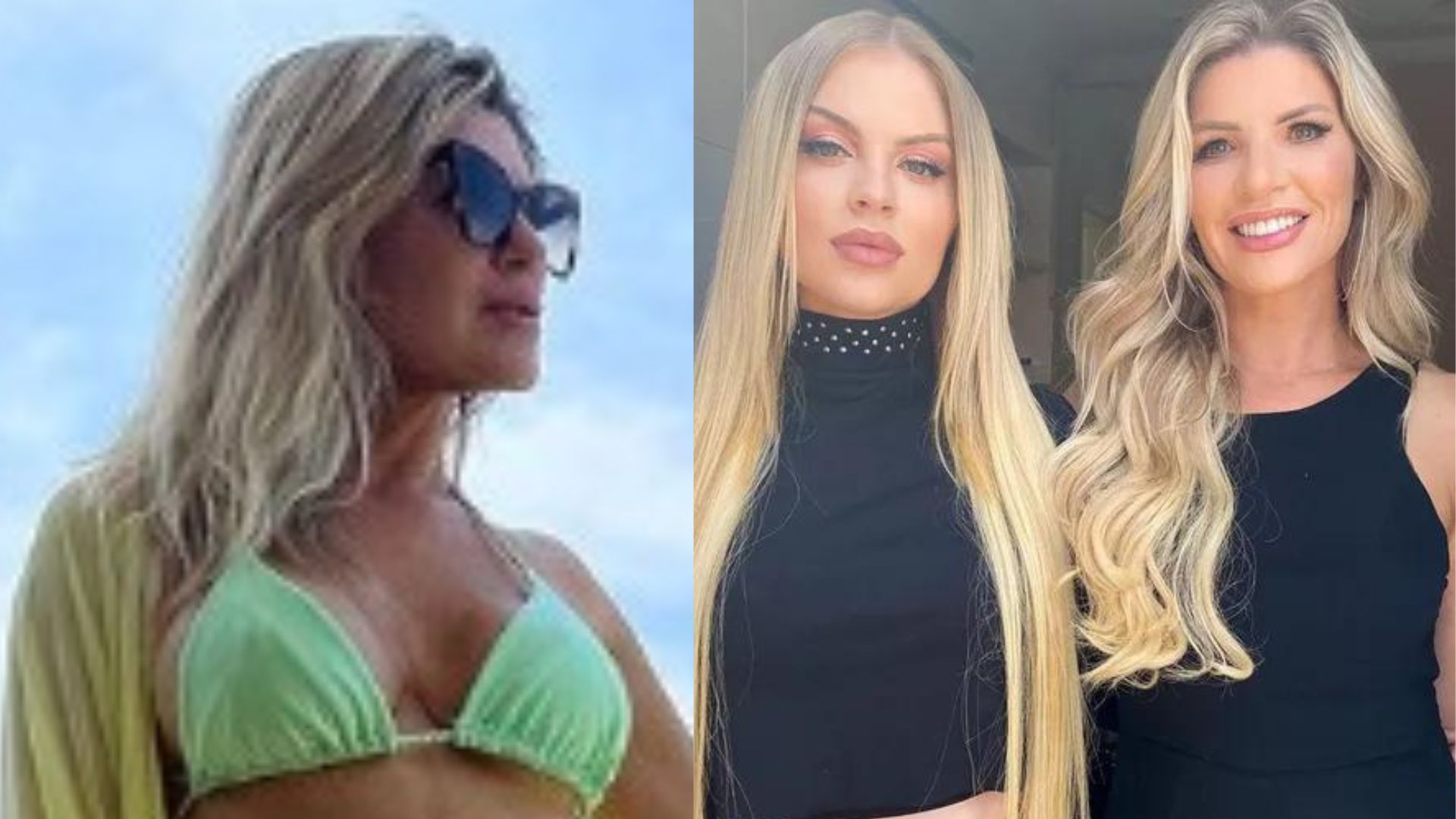 De biquíni, mãe de Luísa Sonza, Eliane Gerloff, revela corpaço aos 51 anos: “Uma sereia!”