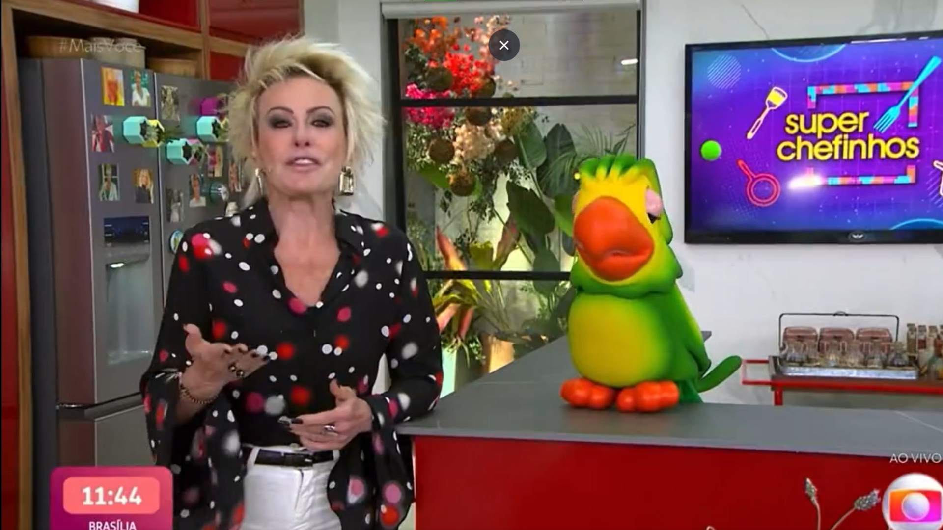 Ana Maria Braga não segura a emoção ao falar sobre Susana Naspolini
