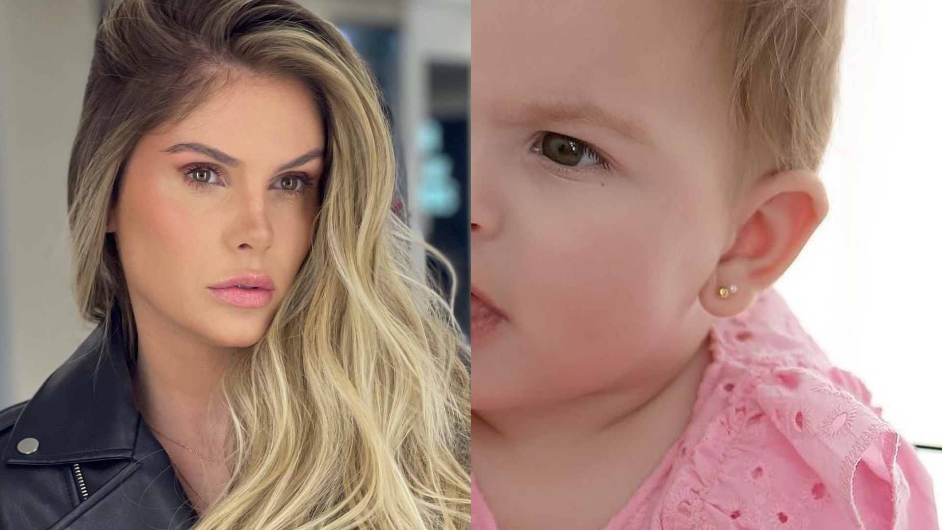 Bárbara Evans se derrete ao mostrar a filha fazendo ‘carão’ durante ensaio fotográfico: “Não aguento”
