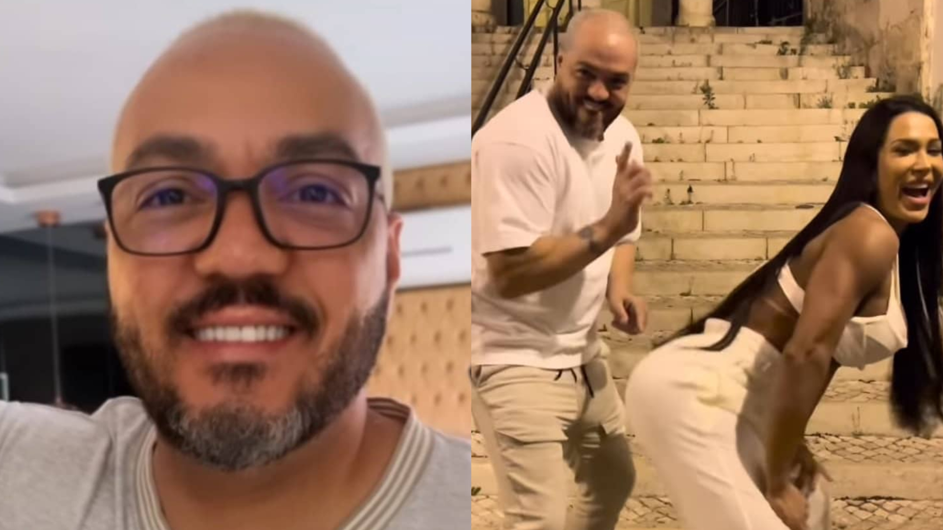 Belo revela se bumbum de Gracyanne Barbosa atrapalha na hora de fazer amor: ”Ajuda”
