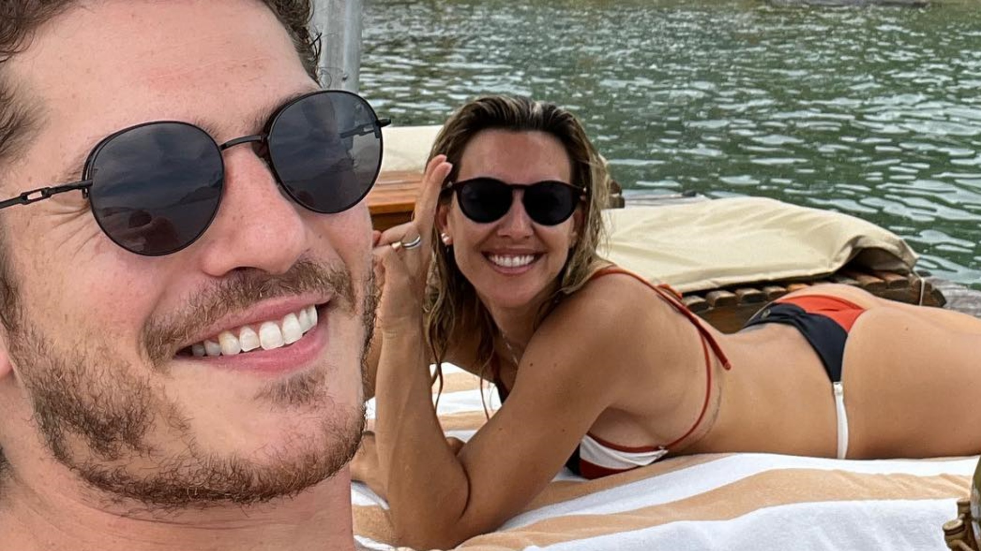 Caio Paduan se declara no aniversário de 42 anos de Cris Dias: “Te amo”