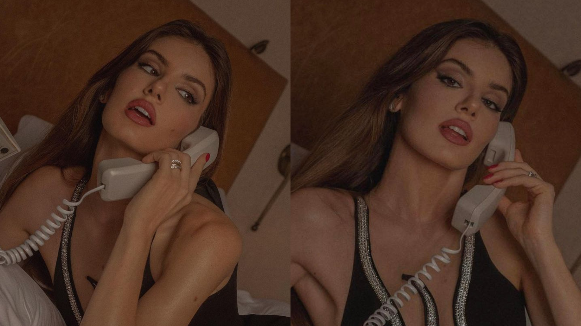 Camila Queiroz sensualiza na cama em ensaio fotográfico: ”Mulher espetacular”