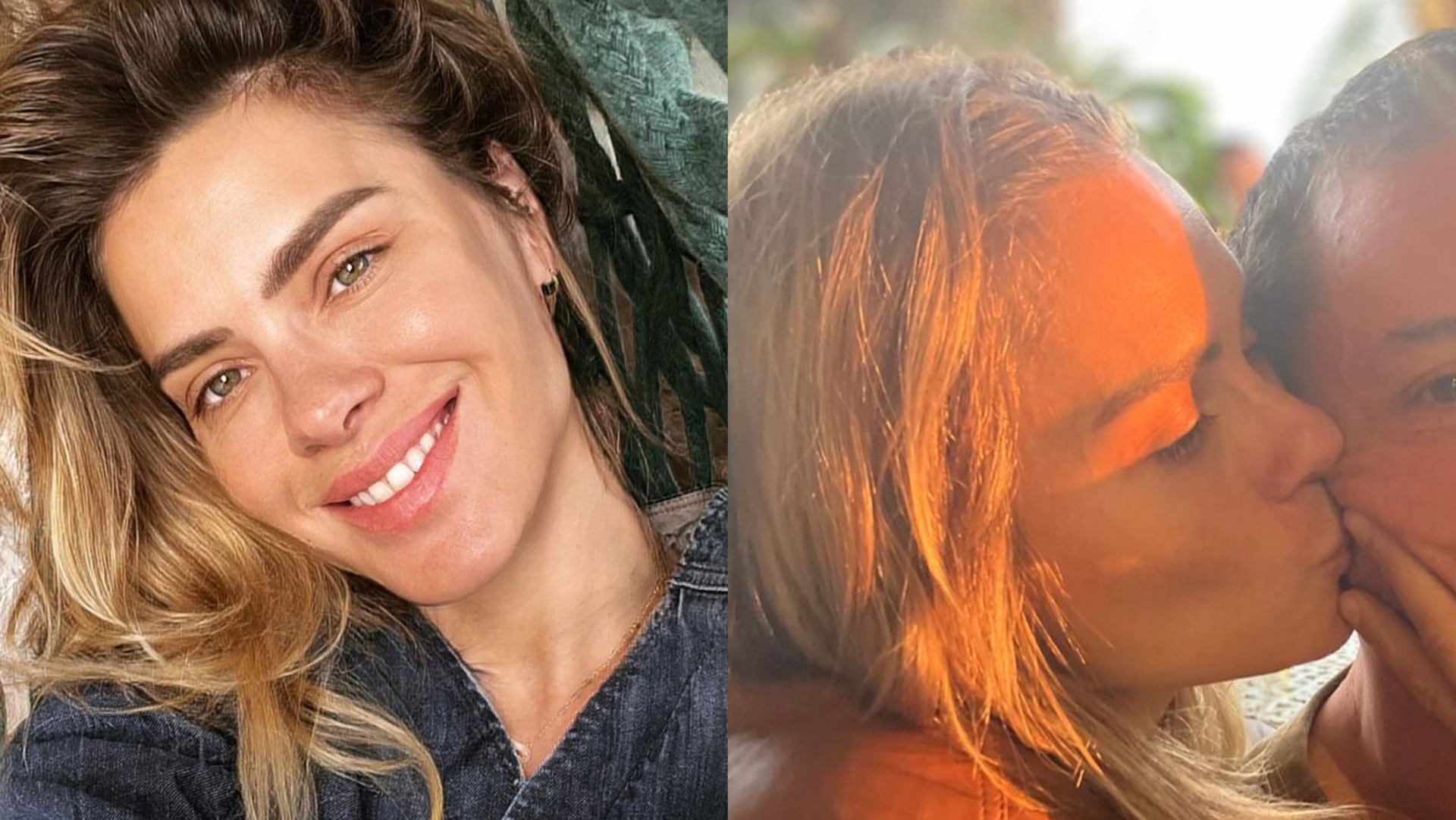 Carolina Dieckmann se declara no aniversário do marido: ”A gente tem coragem junto”