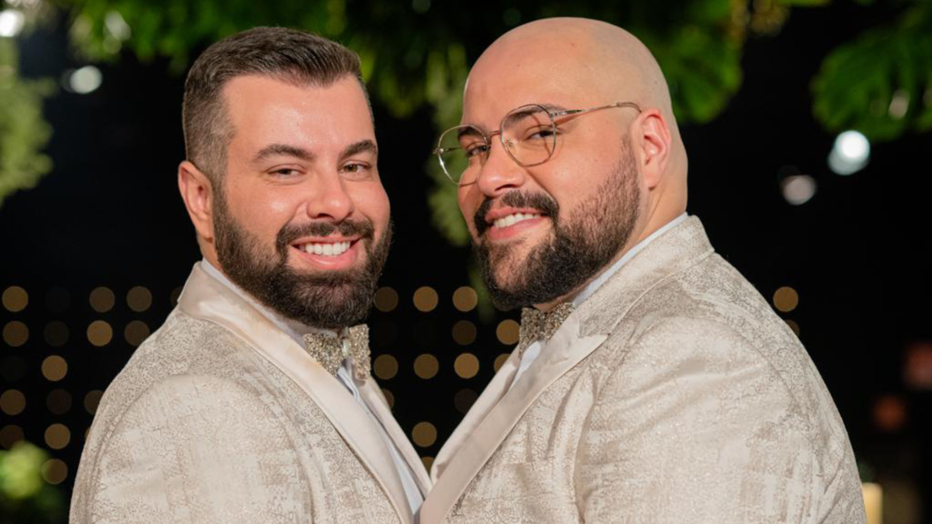 Veja a foto do bolo de casamento de Tiago Abravanel e Fernando Poli